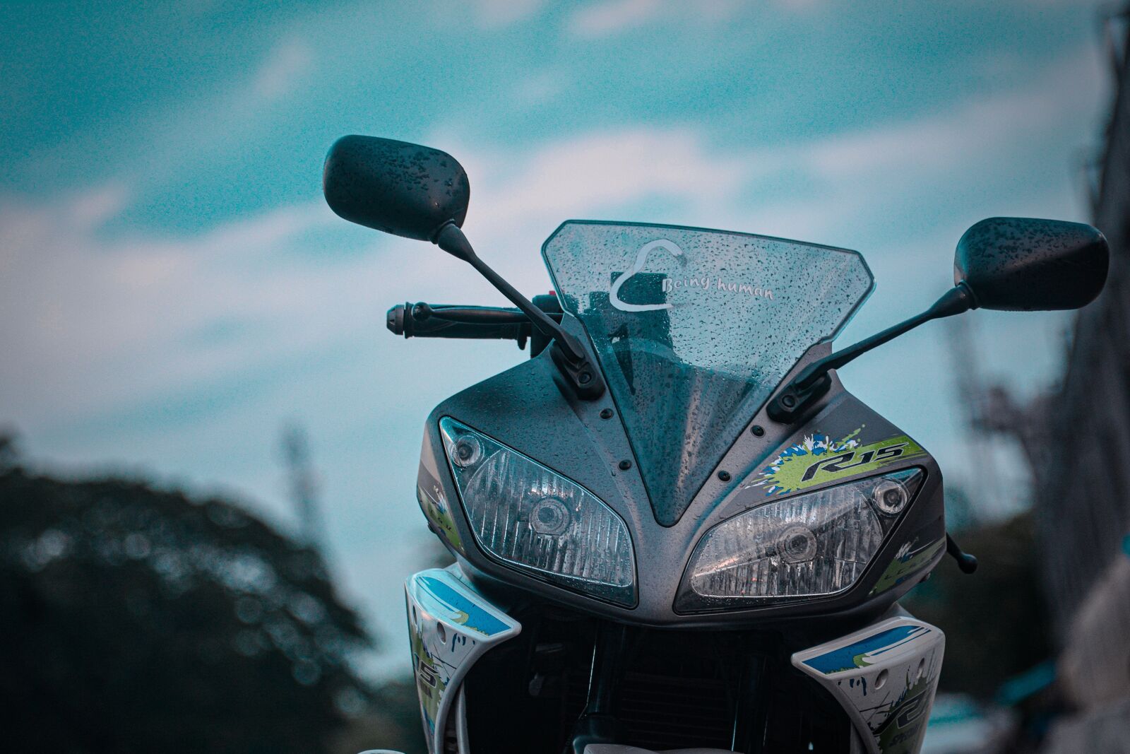 Nikon D5200 sample photo. Bike, background, sky photography