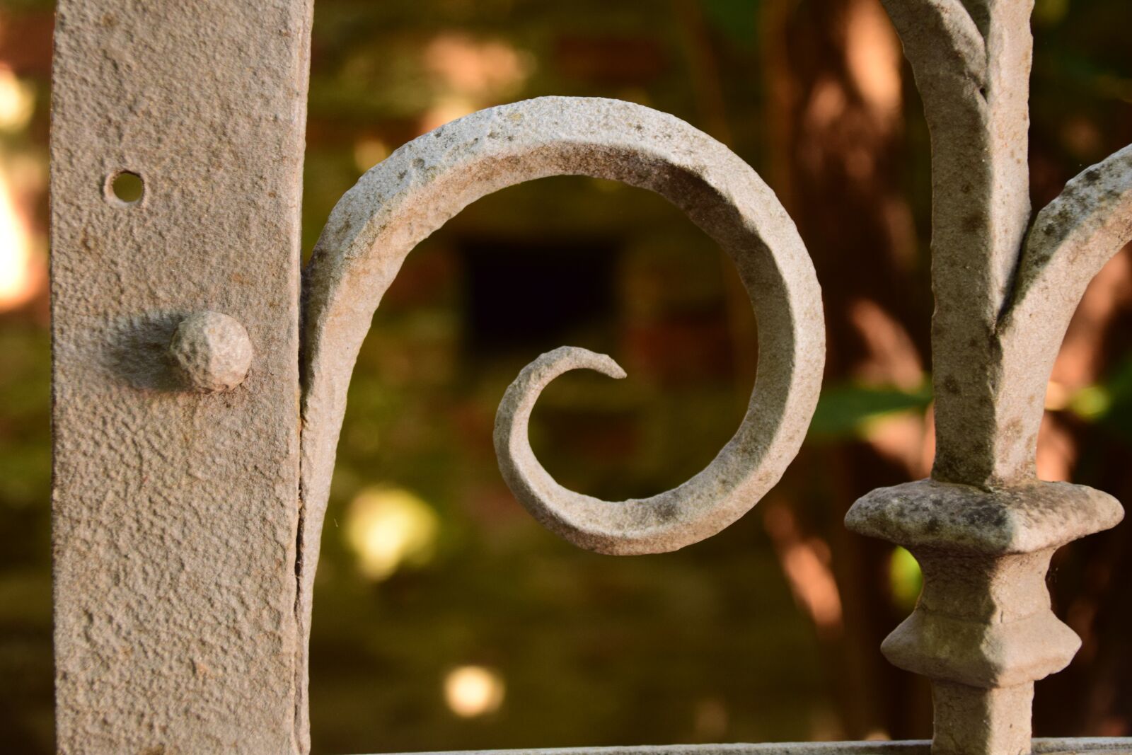 Nikon D3300 sample photo. Grid, iron, metal photography