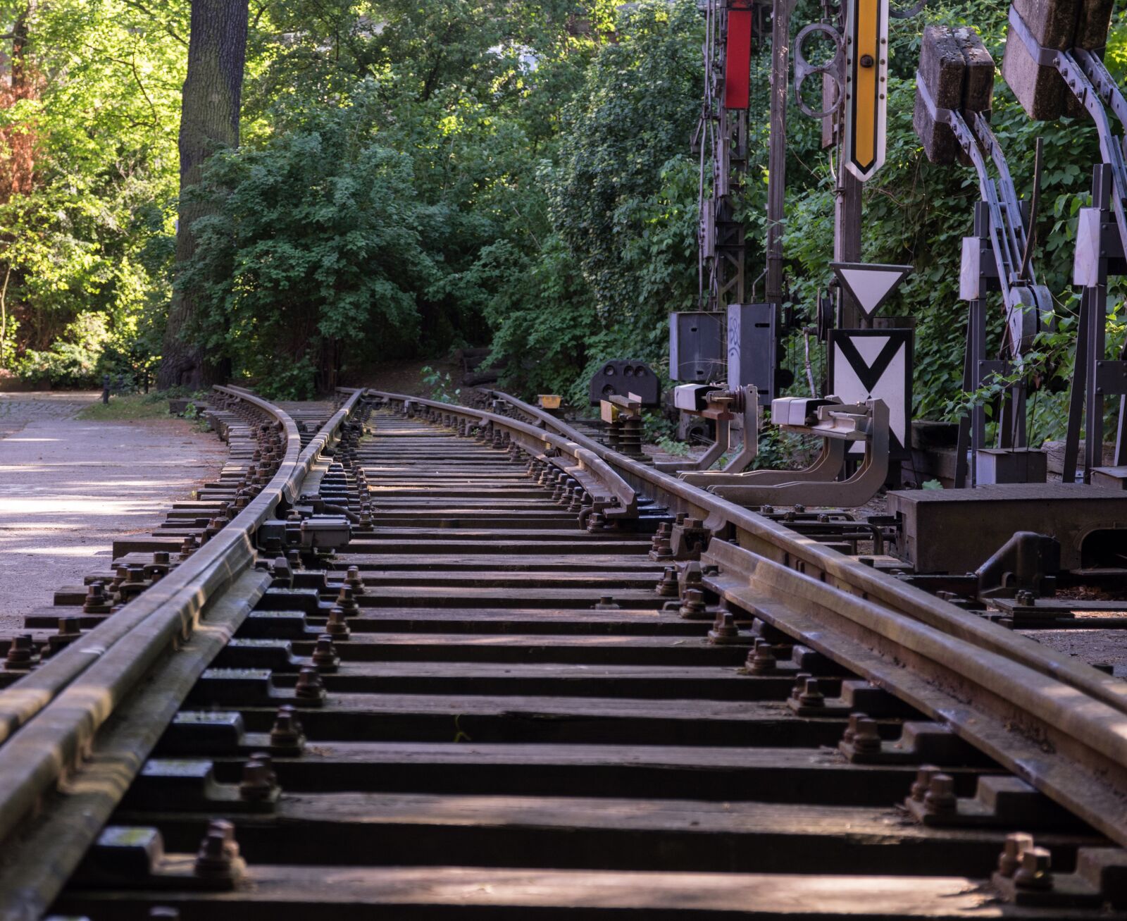 Pentax K-3 sample photo. Railway system, railway, rails photography