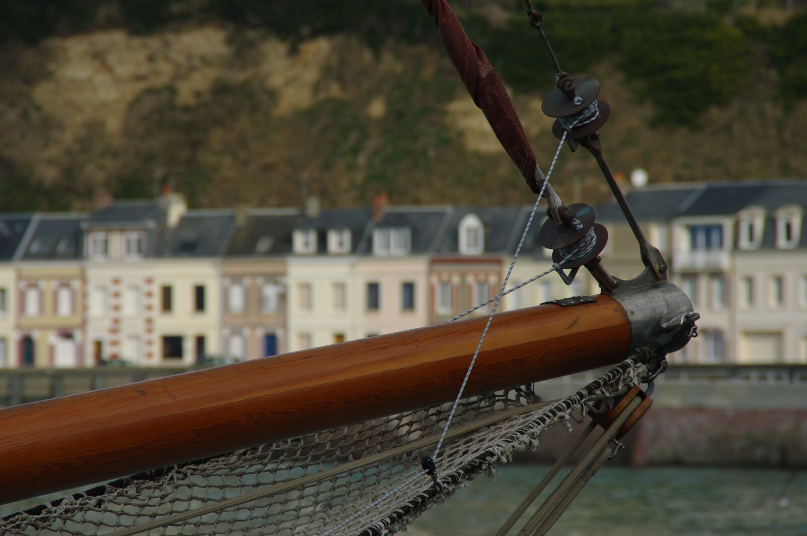 Pentax K20D sample photo. Port, beaupré, sailing photography