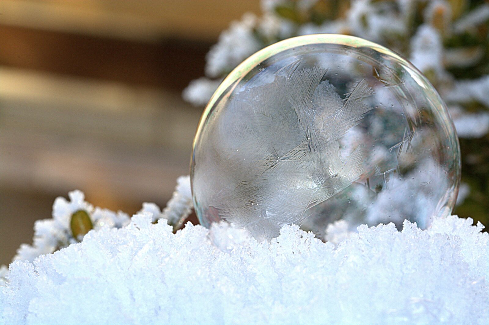 Nikon D5200 sample photo. Soap bubbles, frozen, frozen photography
