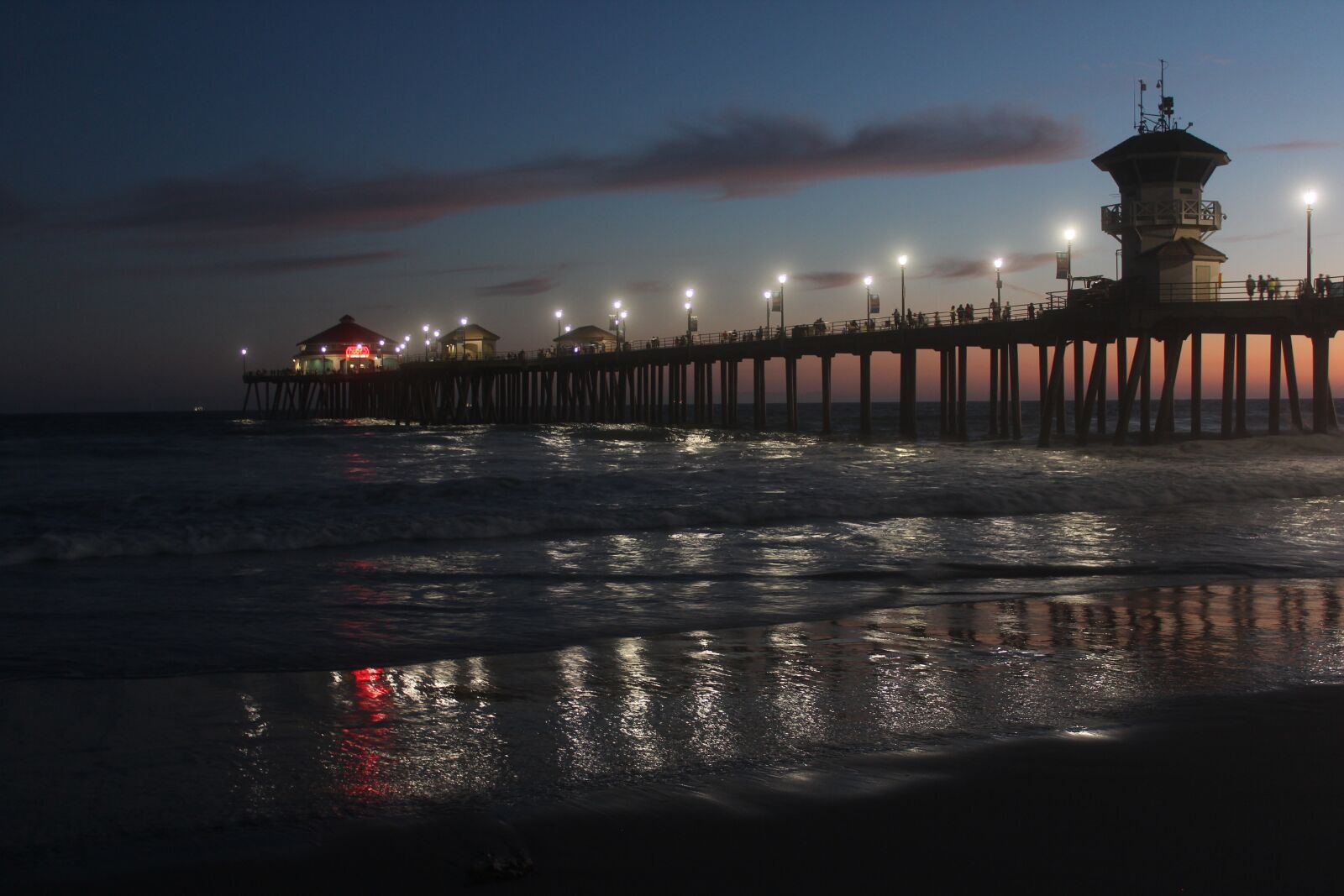 Canon EOS 600D (Rebel EOS T3i / EOS Kiss X5) sample photo. Pier, sunset, dusk photography