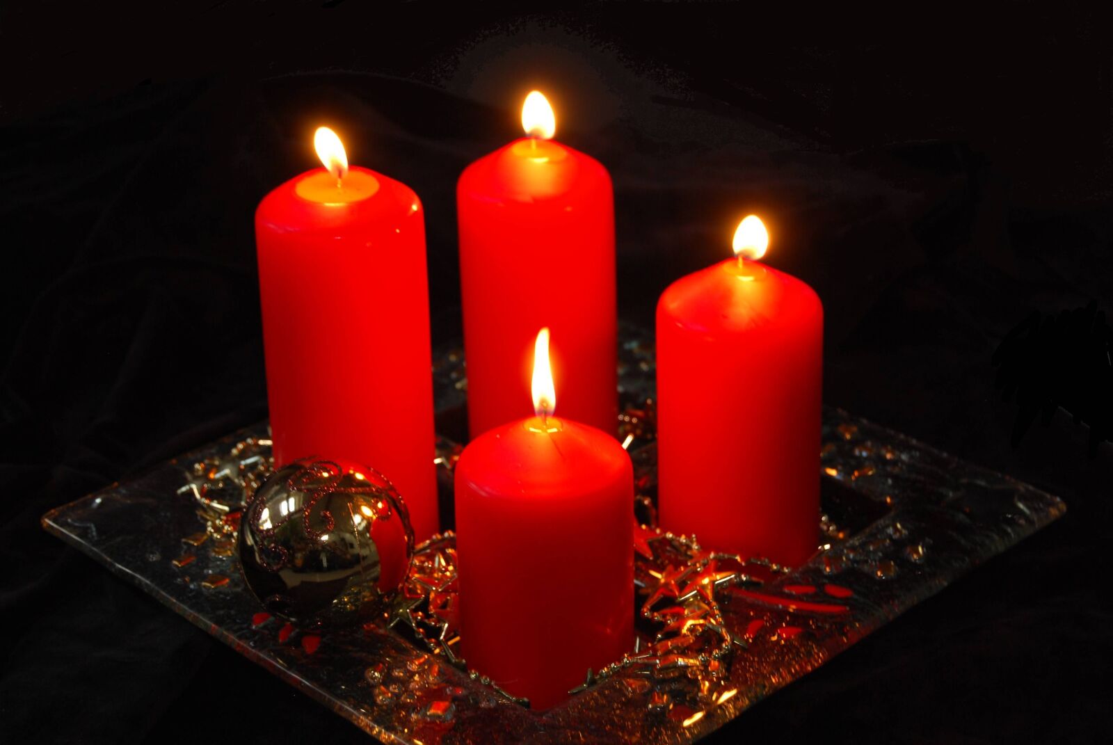 Nikon D40X sample photo. Advent, candlelight, flame photography