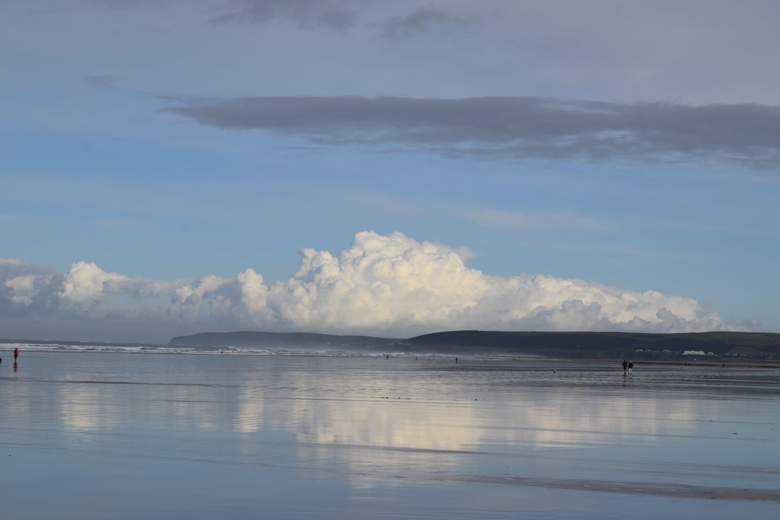 Nikon D3300 sample photo. Devon, beach, nimbus photography