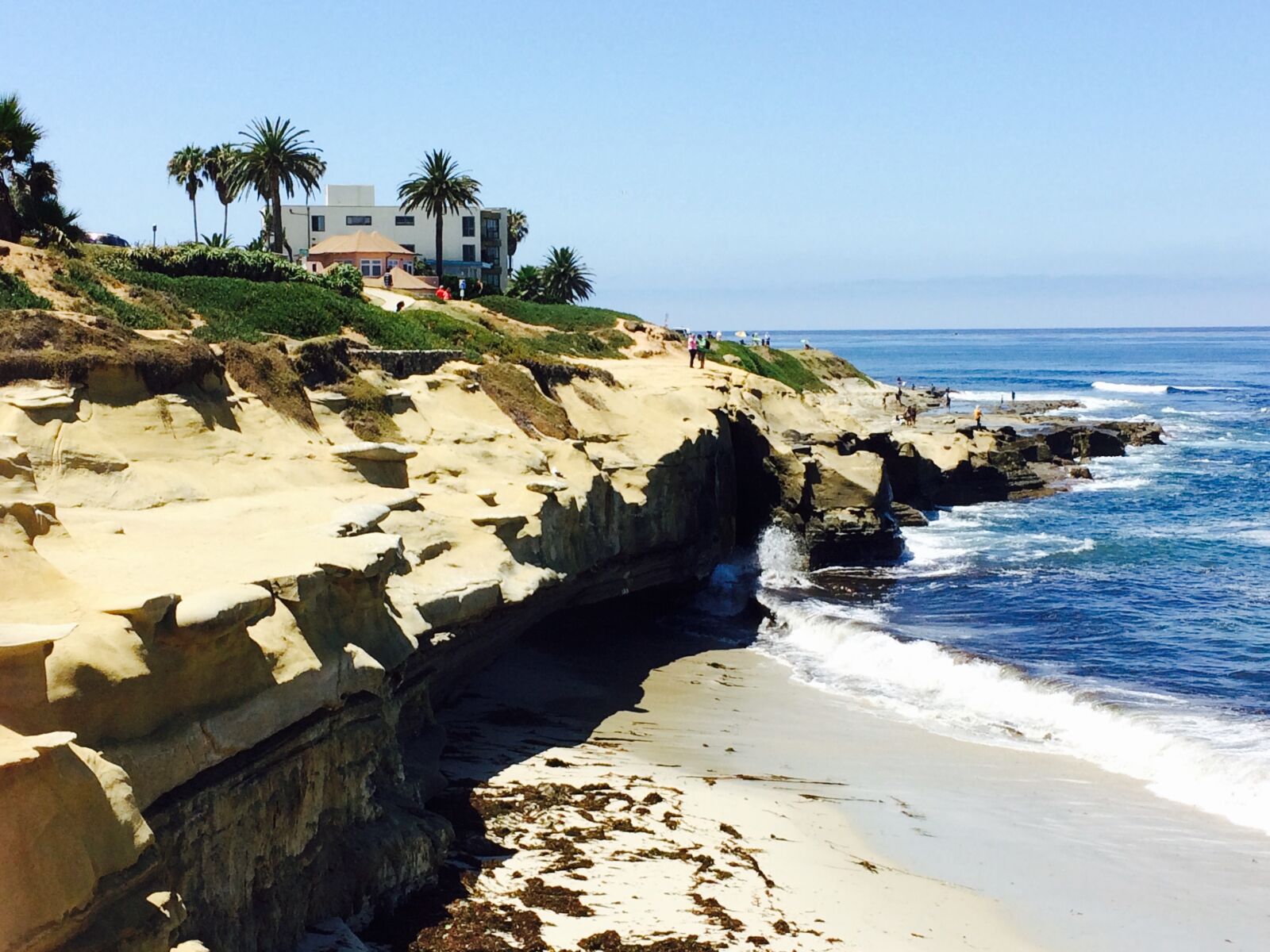 iPhone 5s back camera 4.15mm f/2.2 sample photo. La jolla cove, beautiful photography