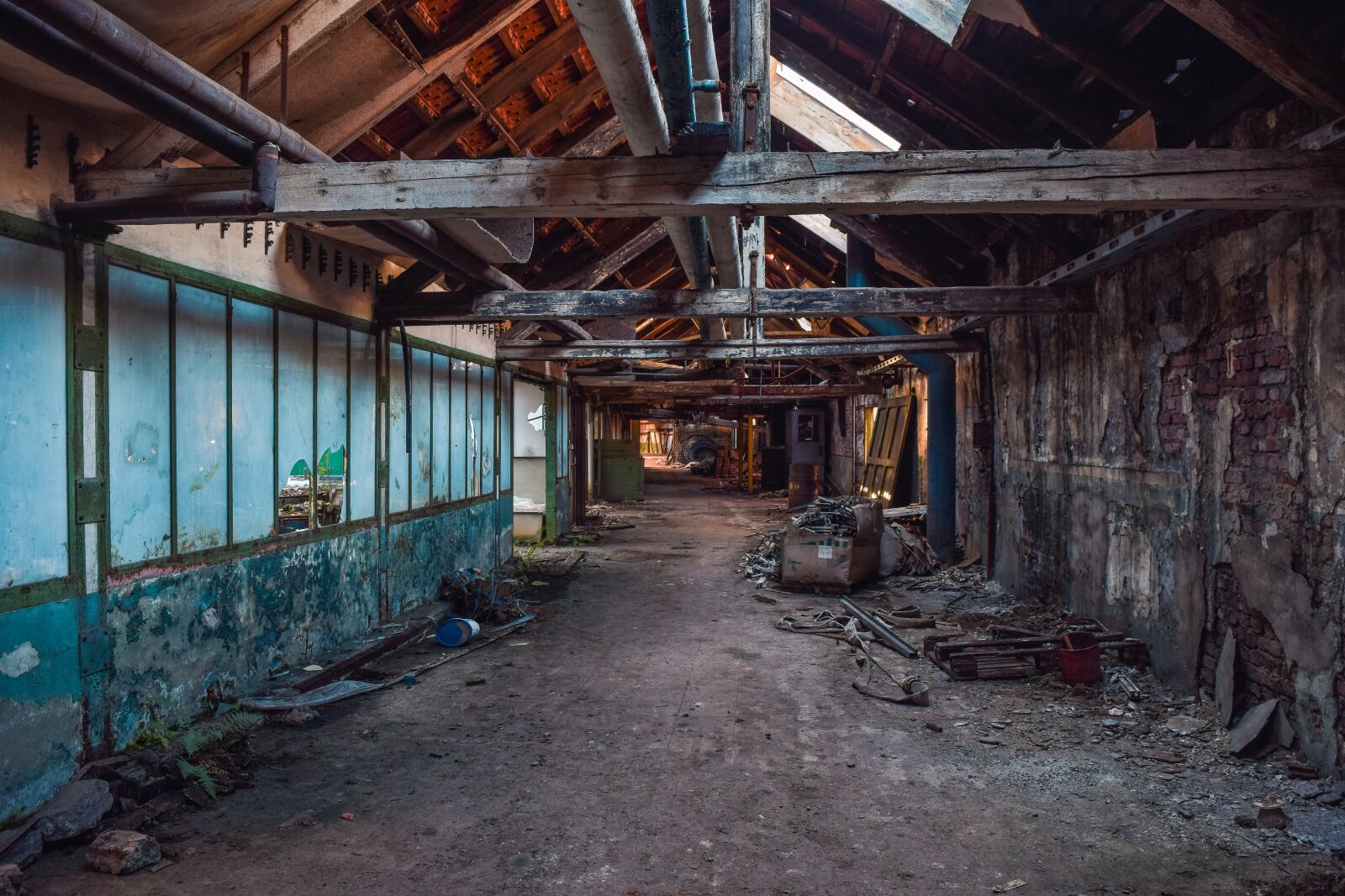 Nikon D3300 sample photo. Lost places, factory, pforphoto photography