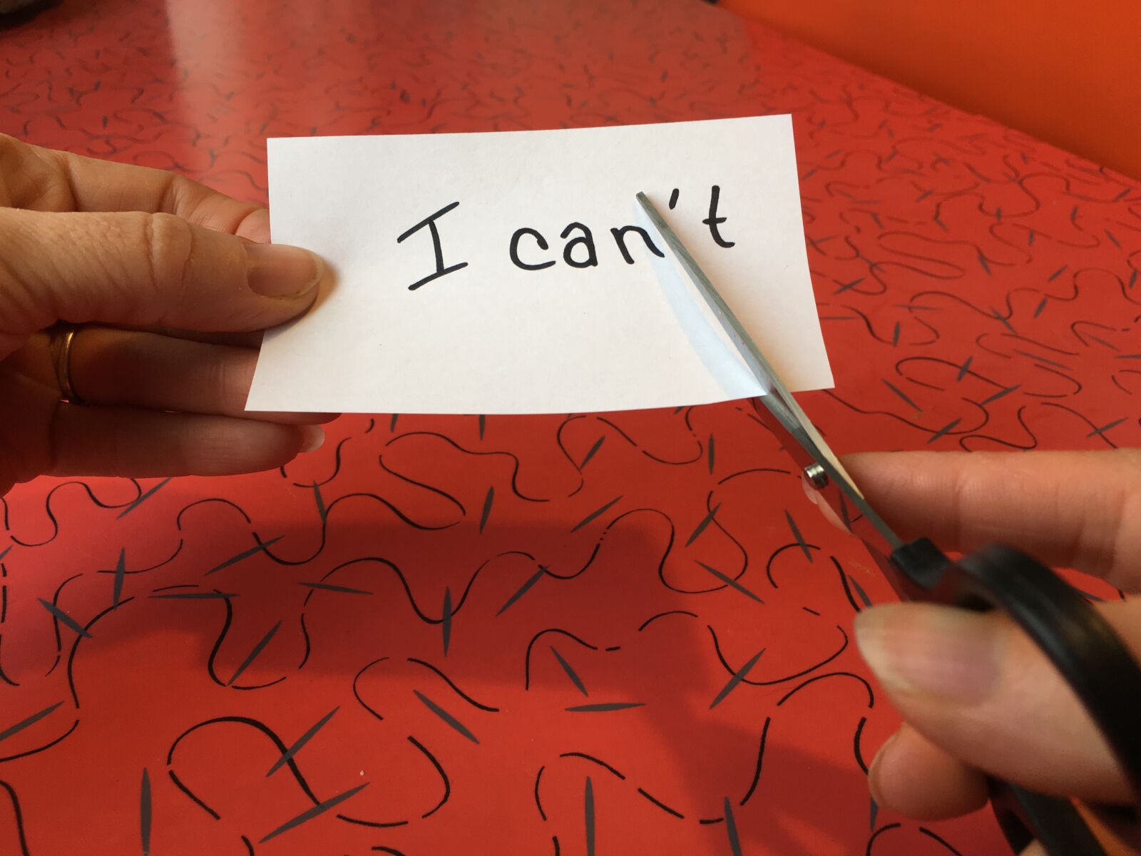 Apple iPhone 6s sample photo. Scissors, cut, paper photography