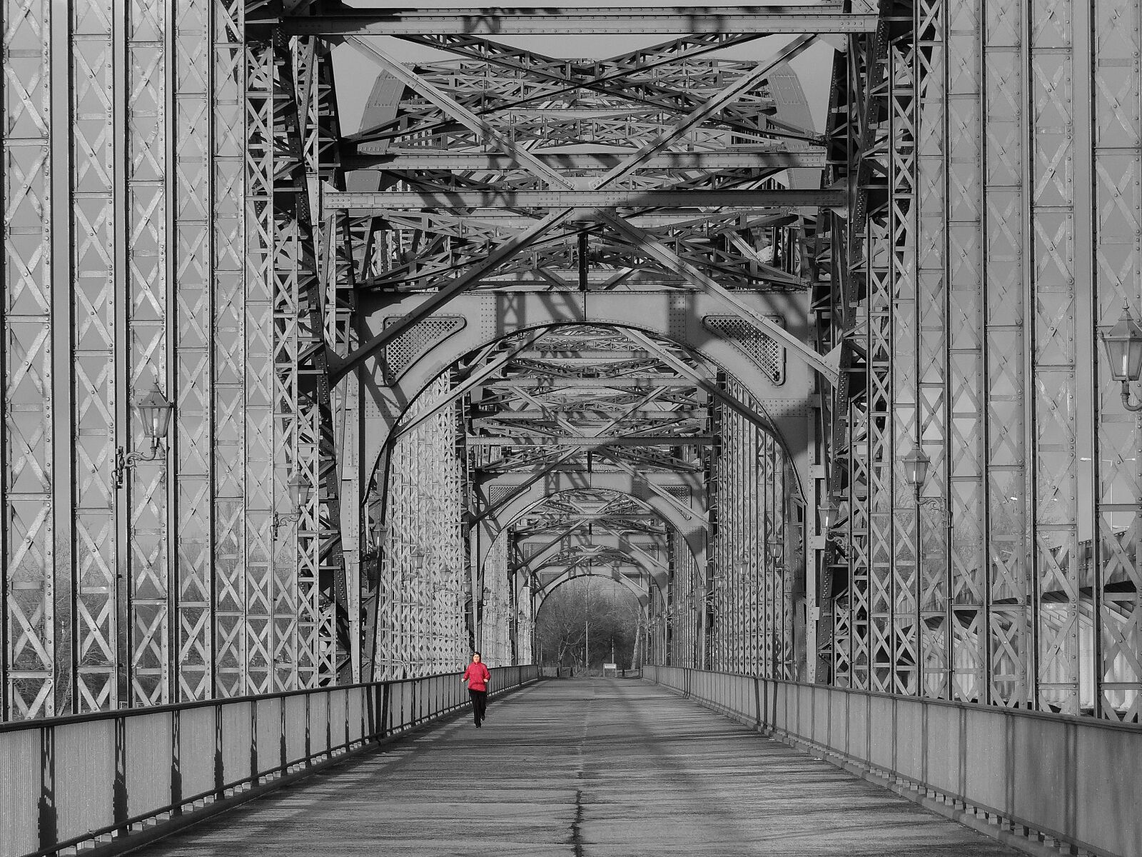 Sony DSC-HX200V sample photo. Elbe bridge, hamburg, bridge photography