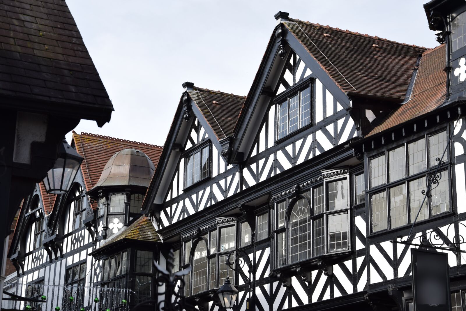 Nikon D5300 sample photo. Chester, historic, eaves photography
