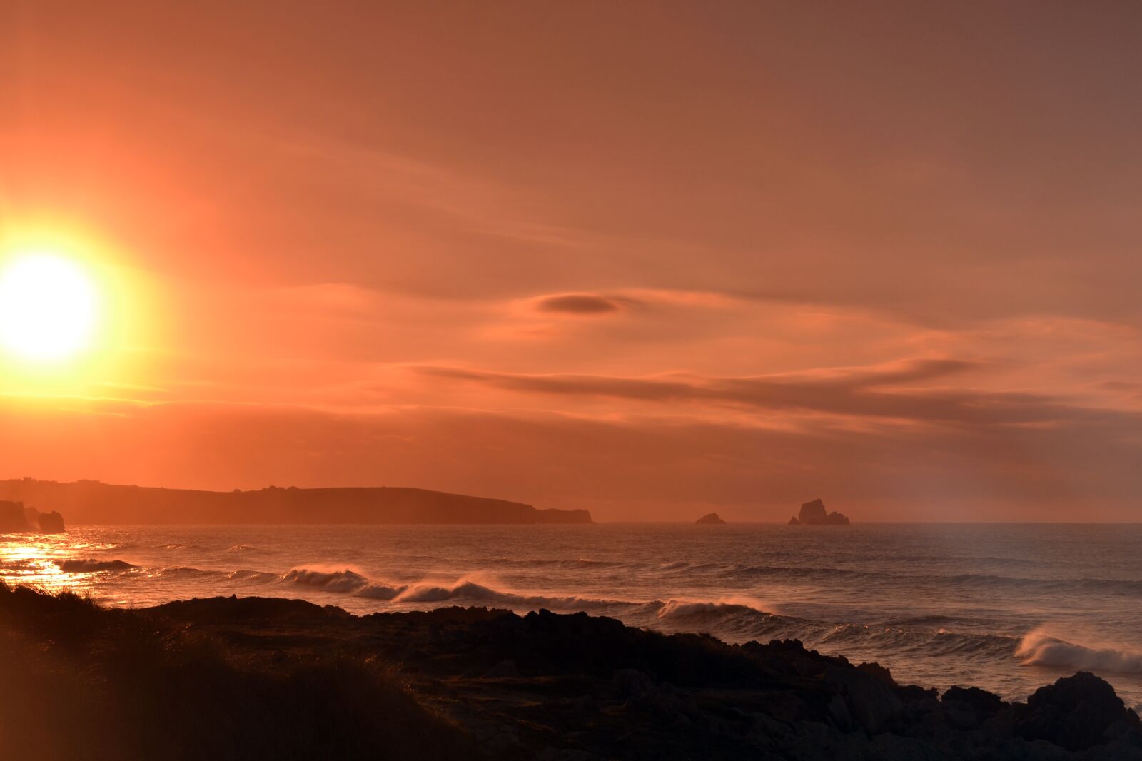 Nikon D3100 sample photo. Sun, color filters, sunset photography