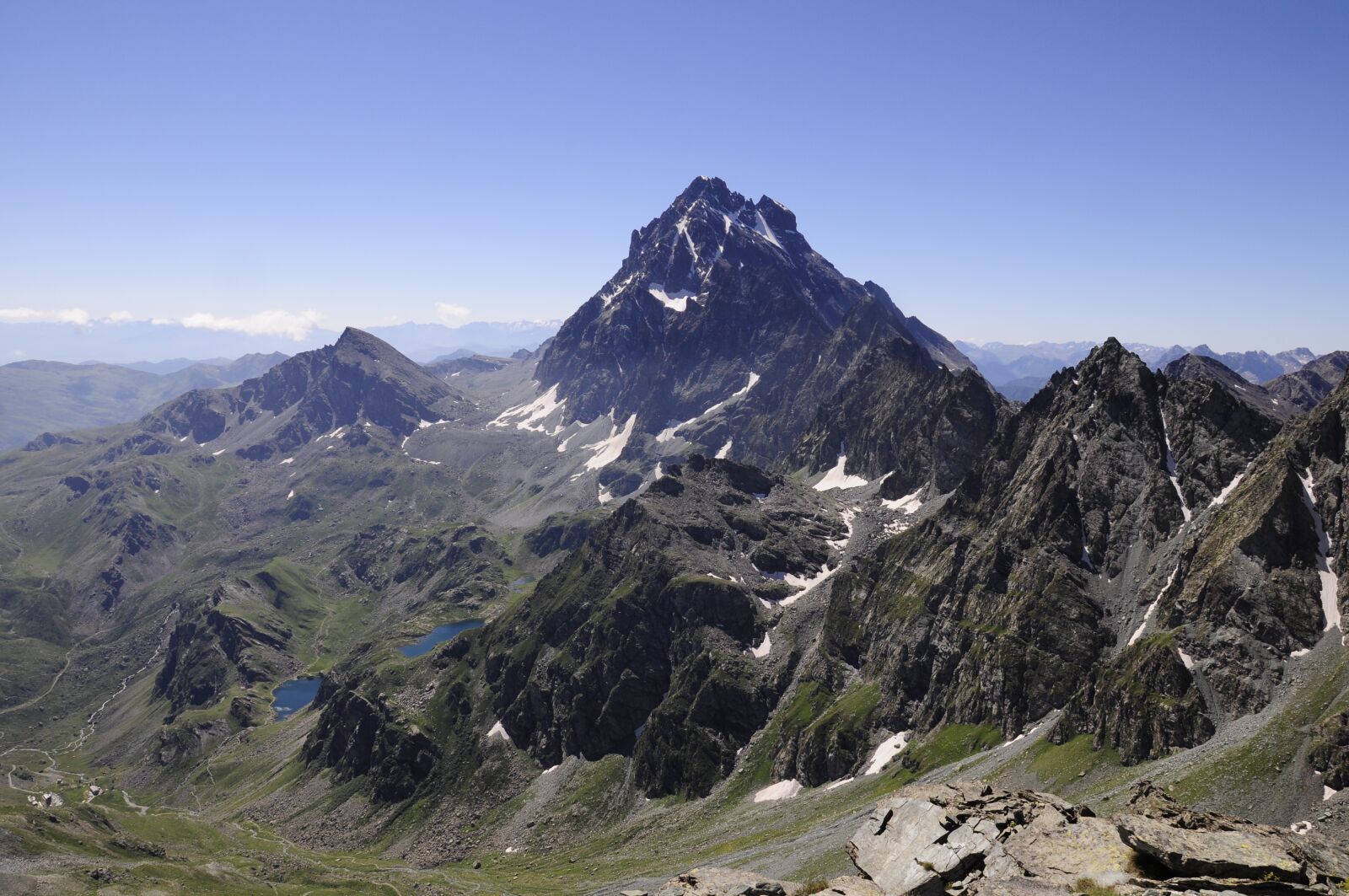 Nikon D5000 sample photo. Monviso, mountain, alps photography