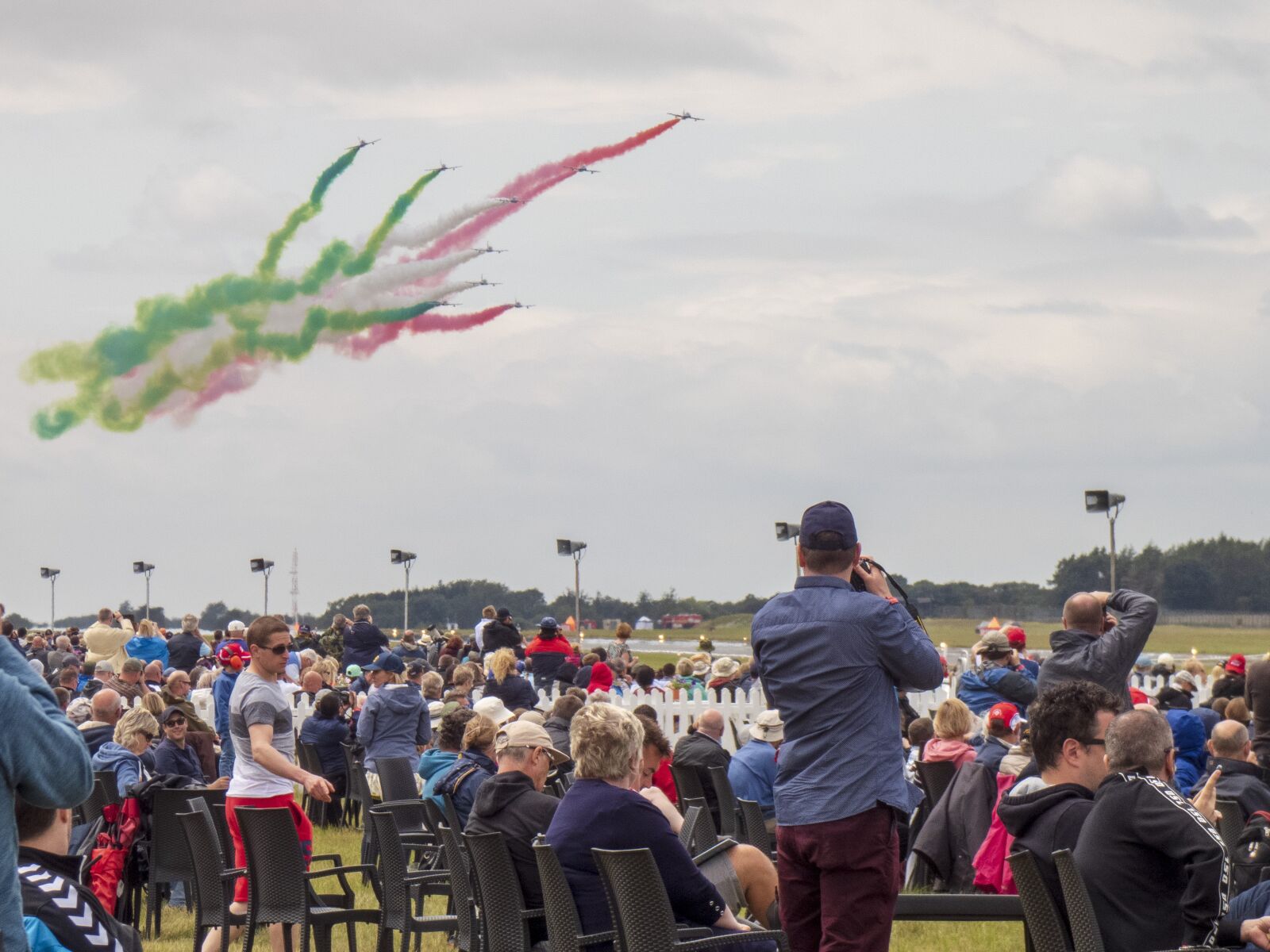 Panasonic Lumix DC-FZ80 (Lumix DC-FZ82) sample photo. Frecce tricolori, riat, 2019 photography
