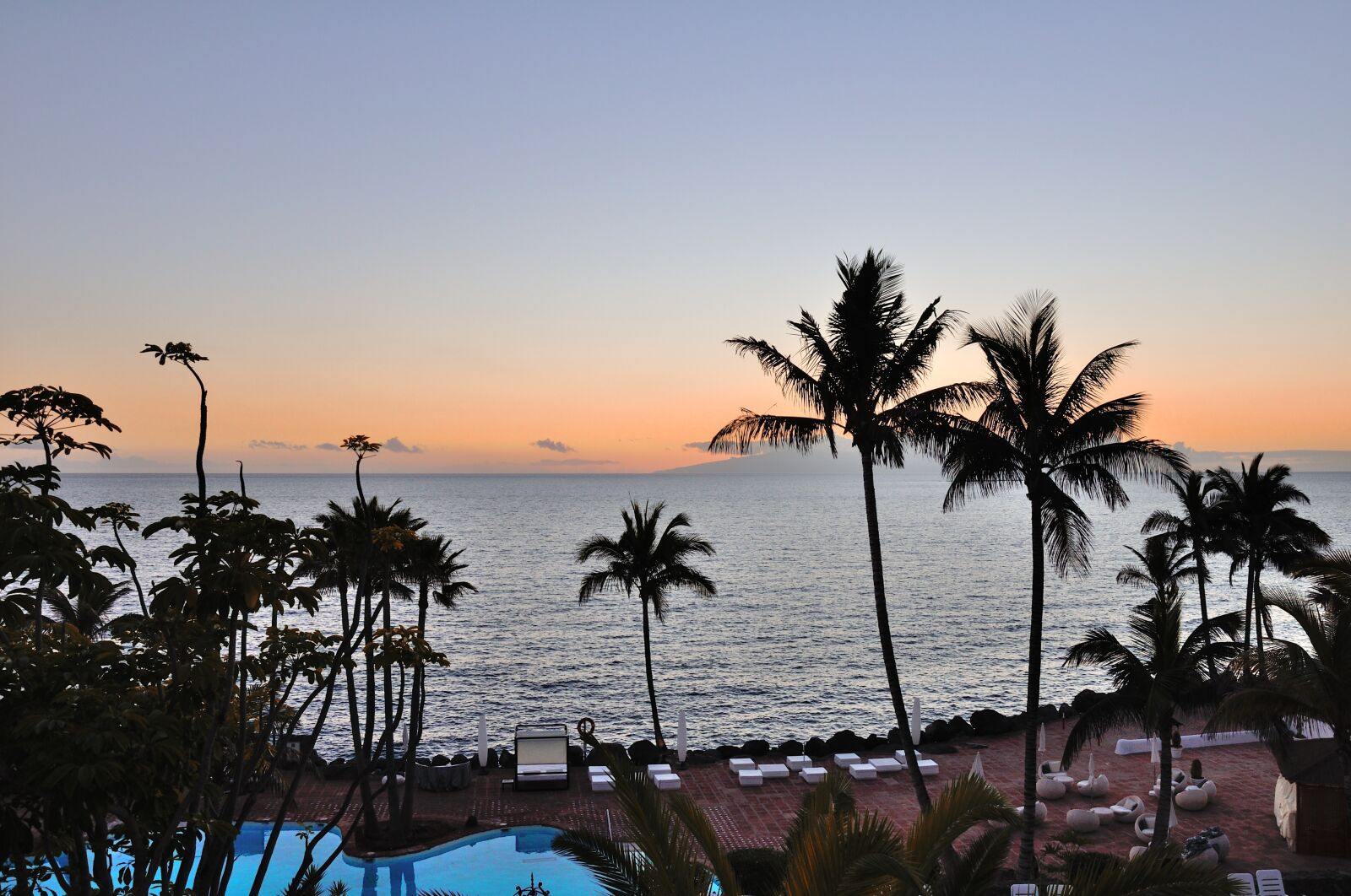 Nikon D5000 sample photo. Tenerife, sunset, night photography