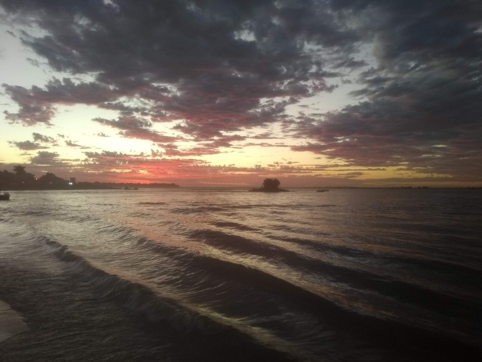 Motorola Moto G (5th Gen) sample photo. River, sky, clouds photography
