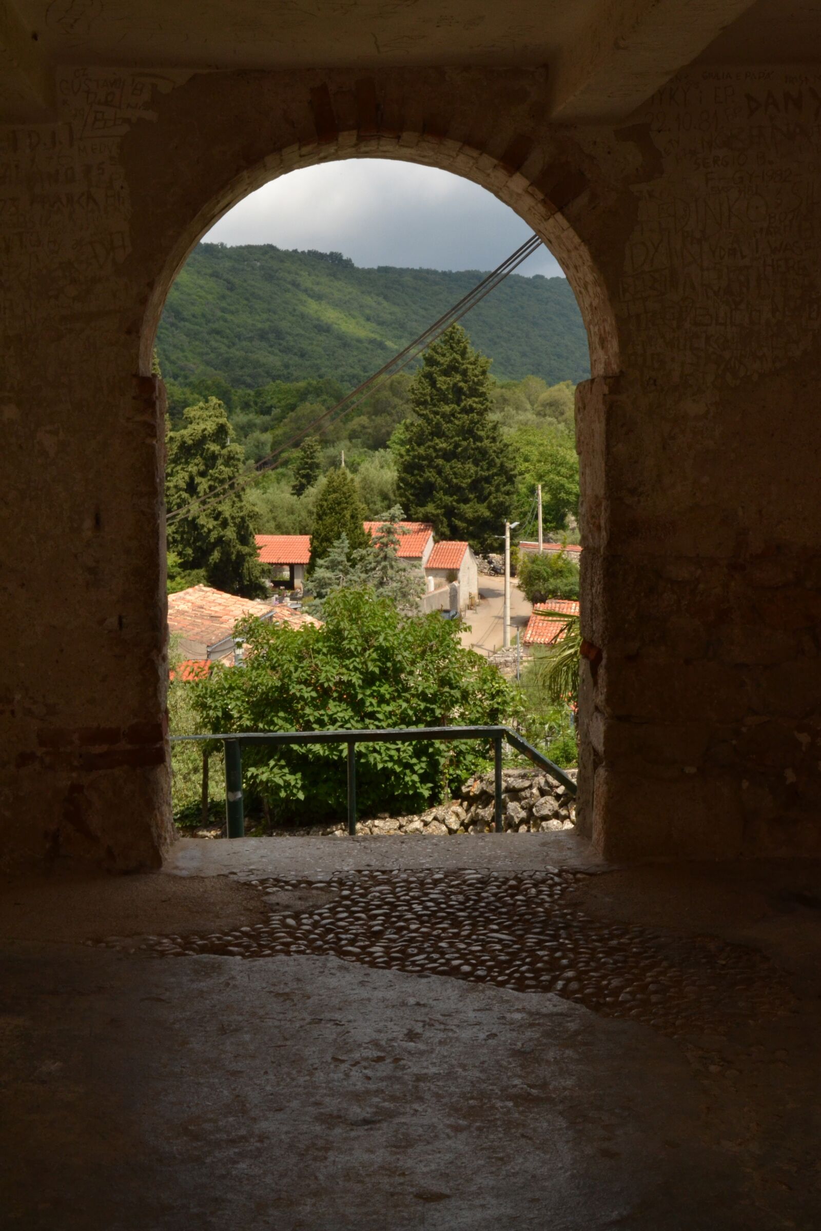 Nikon D3100 sample photo. Arch, view, scenery photography