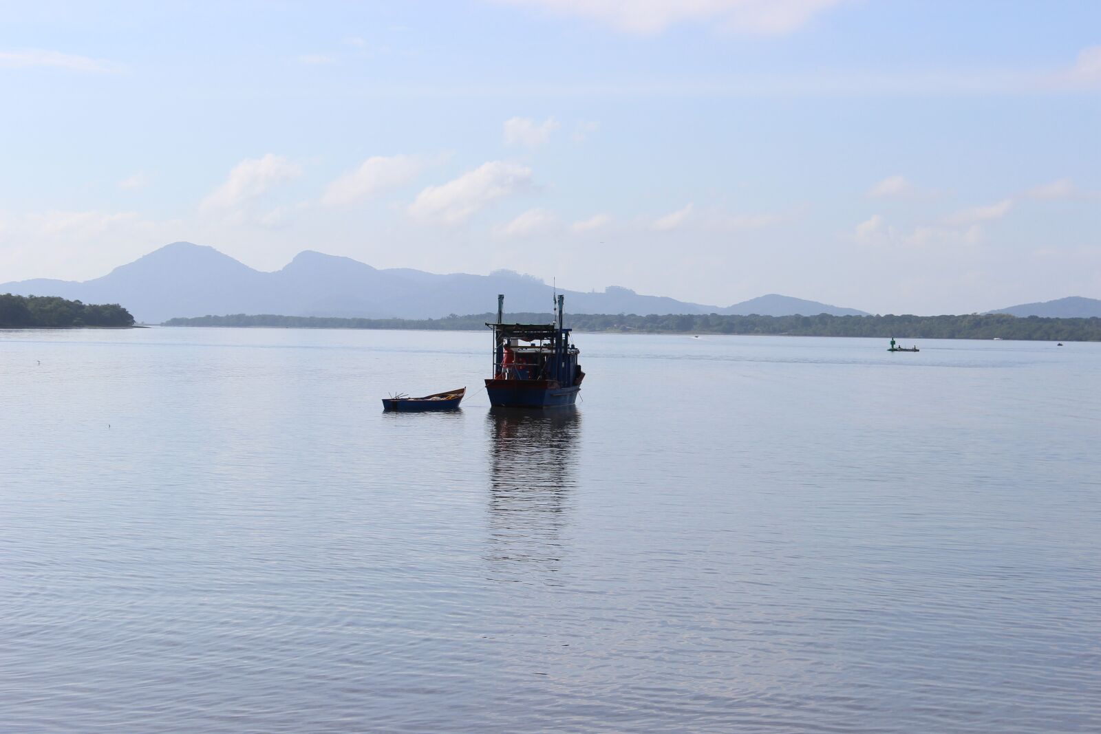 Canon EOS 600D (Rebel EOS T3i / EOS Kiss X5) sample photo. Ocean, blue, boat photography