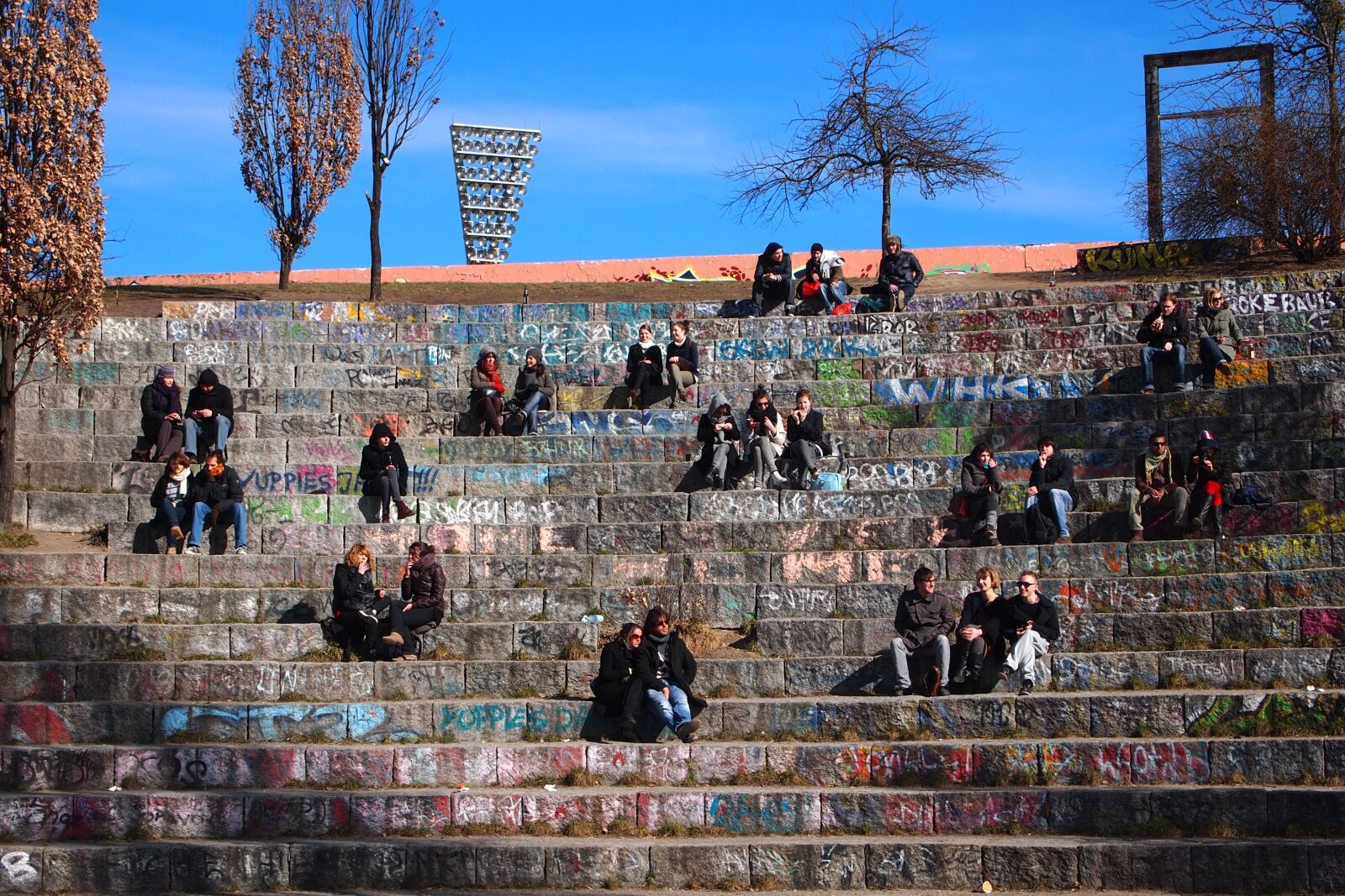 Olympus PEN E-PL1 sample photo. City, stairs, the staircase photography