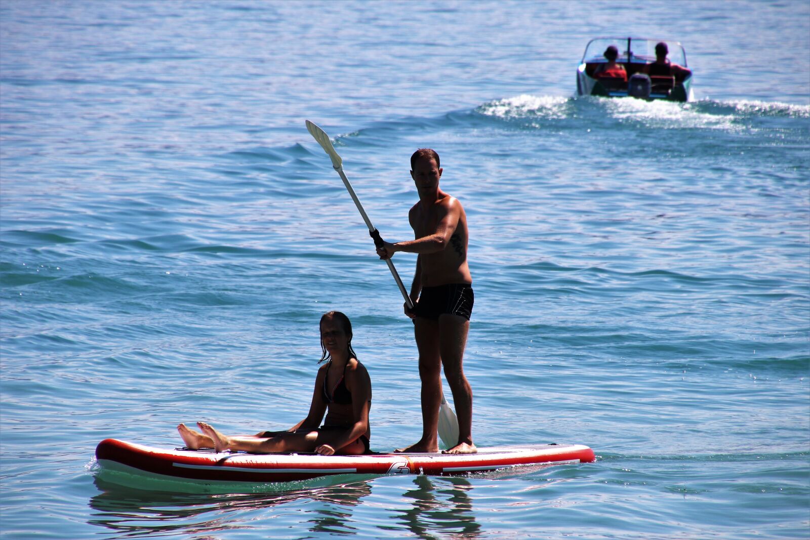 Canon EOS 80D sample photo. Sup, on the water photography
