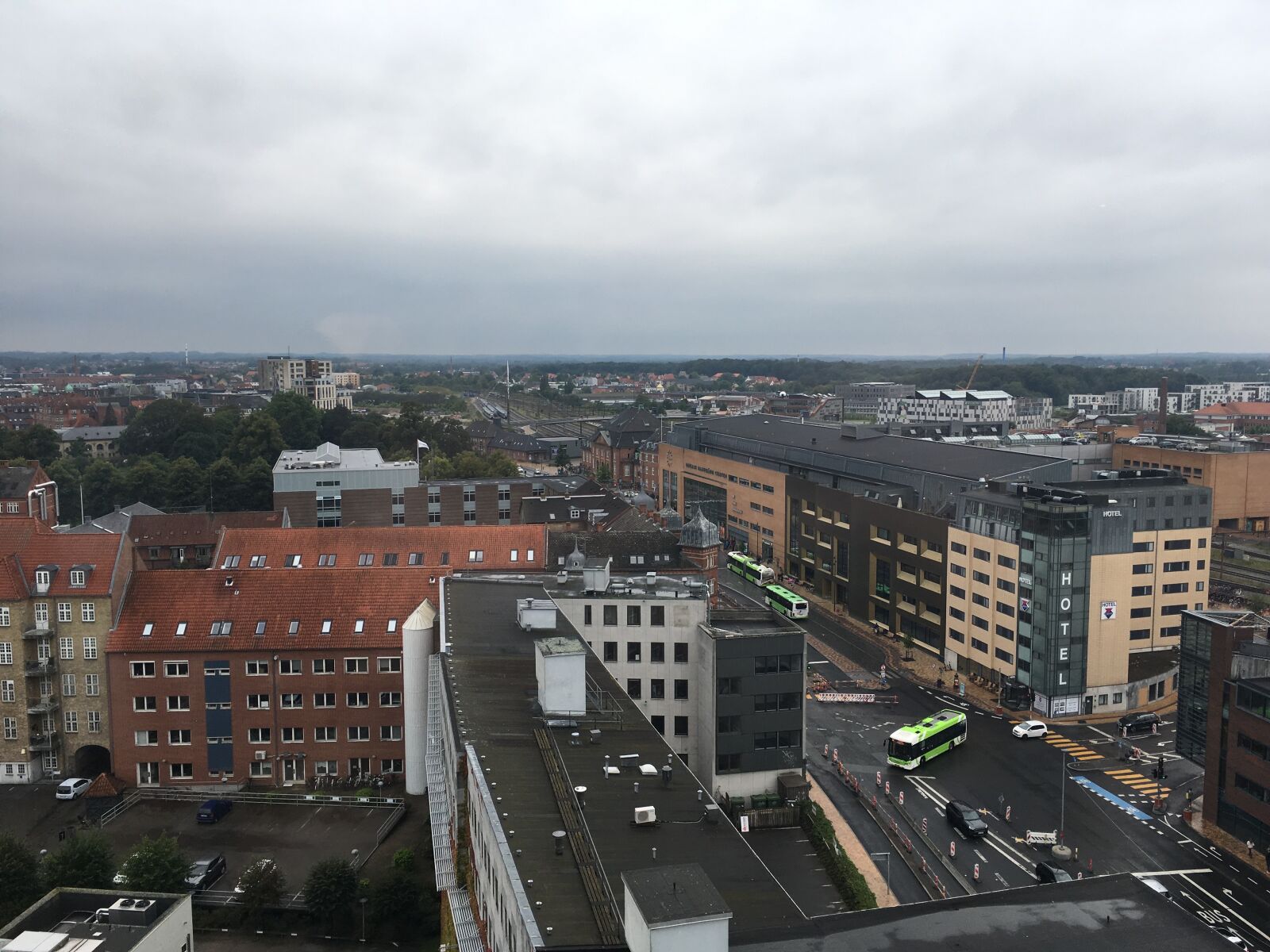 iPhone SE back camera 4.15mm f/2.2 sample photo. View, tbt tower, odense photography