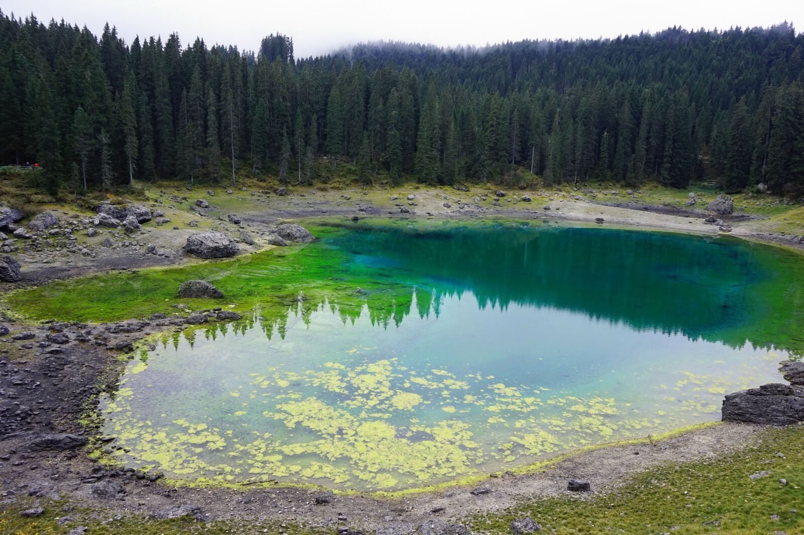 Sony Alpha a5000 (ILCE 5000) sample photo. Karersee, south tyrol, dolomites photography