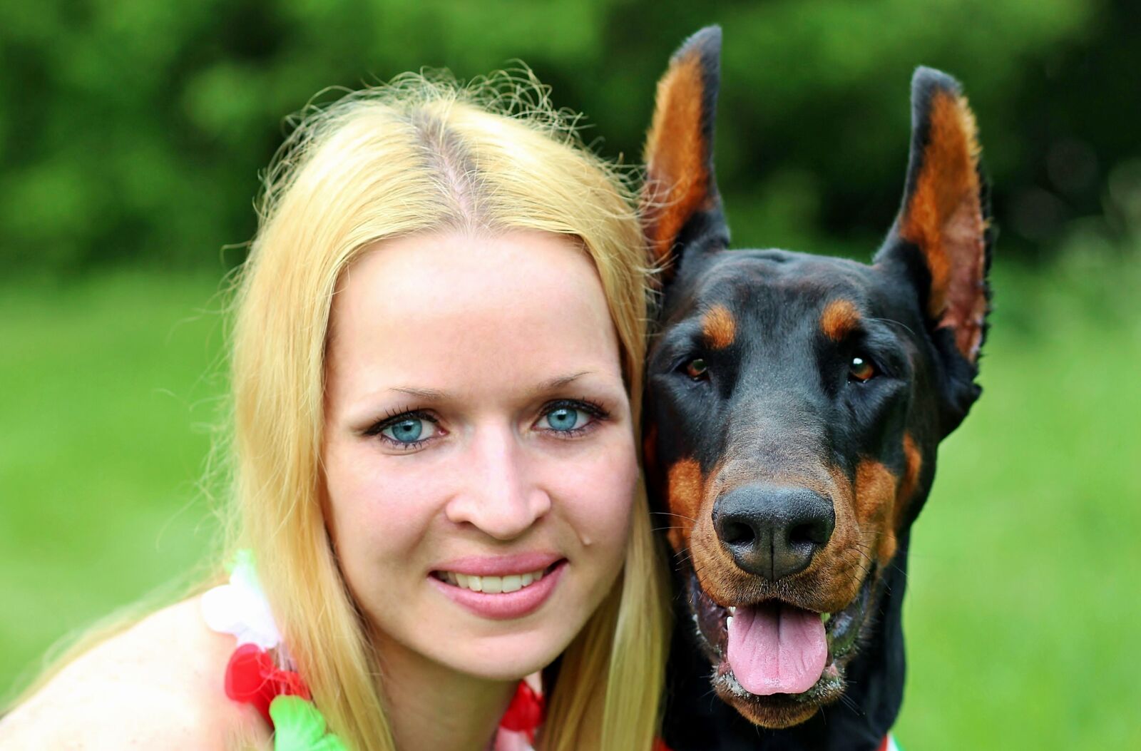 Canon EOS 600D (Rebel EOS T3i / EOS Kiss X5) sample photo. Facial, doberman, love photography