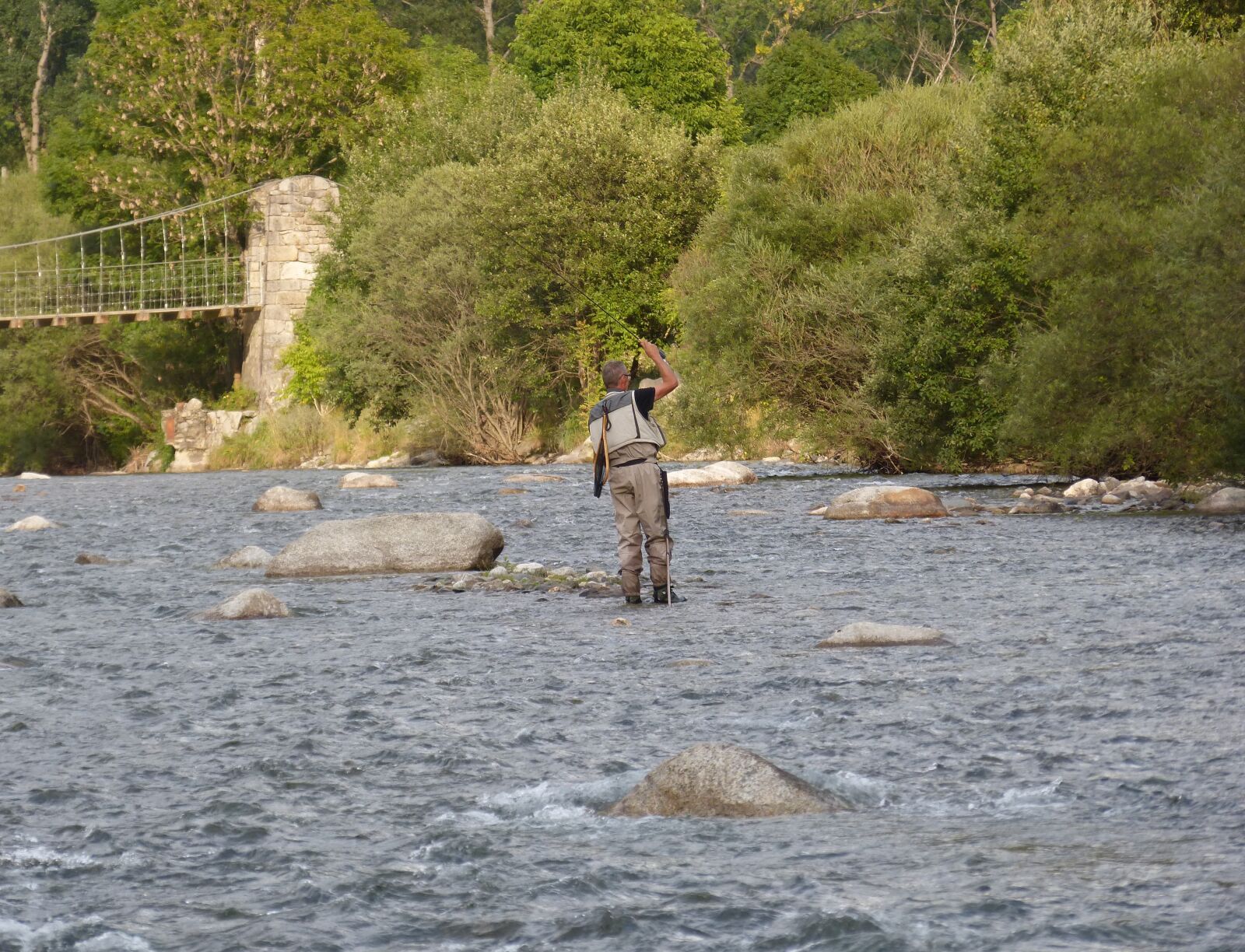 Panasonic DMC-FZ62 sample photo. Fisherman, sport, fishing photography