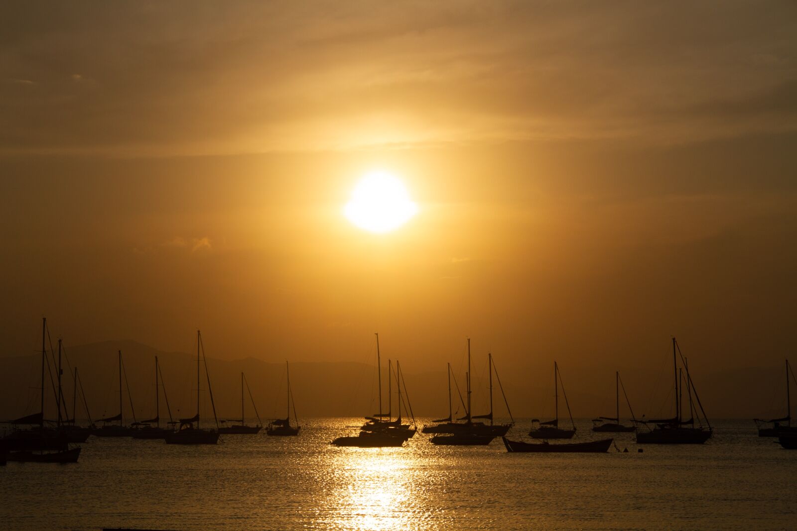 Canon EOS 7D sample photo. Sun, boat, sunset photography