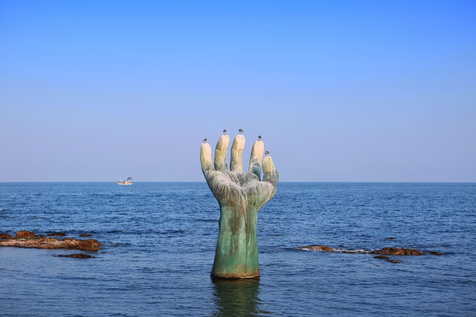 Canon EOS 5D Mark III sample photo. Homigot, ulsan, sculpture photography