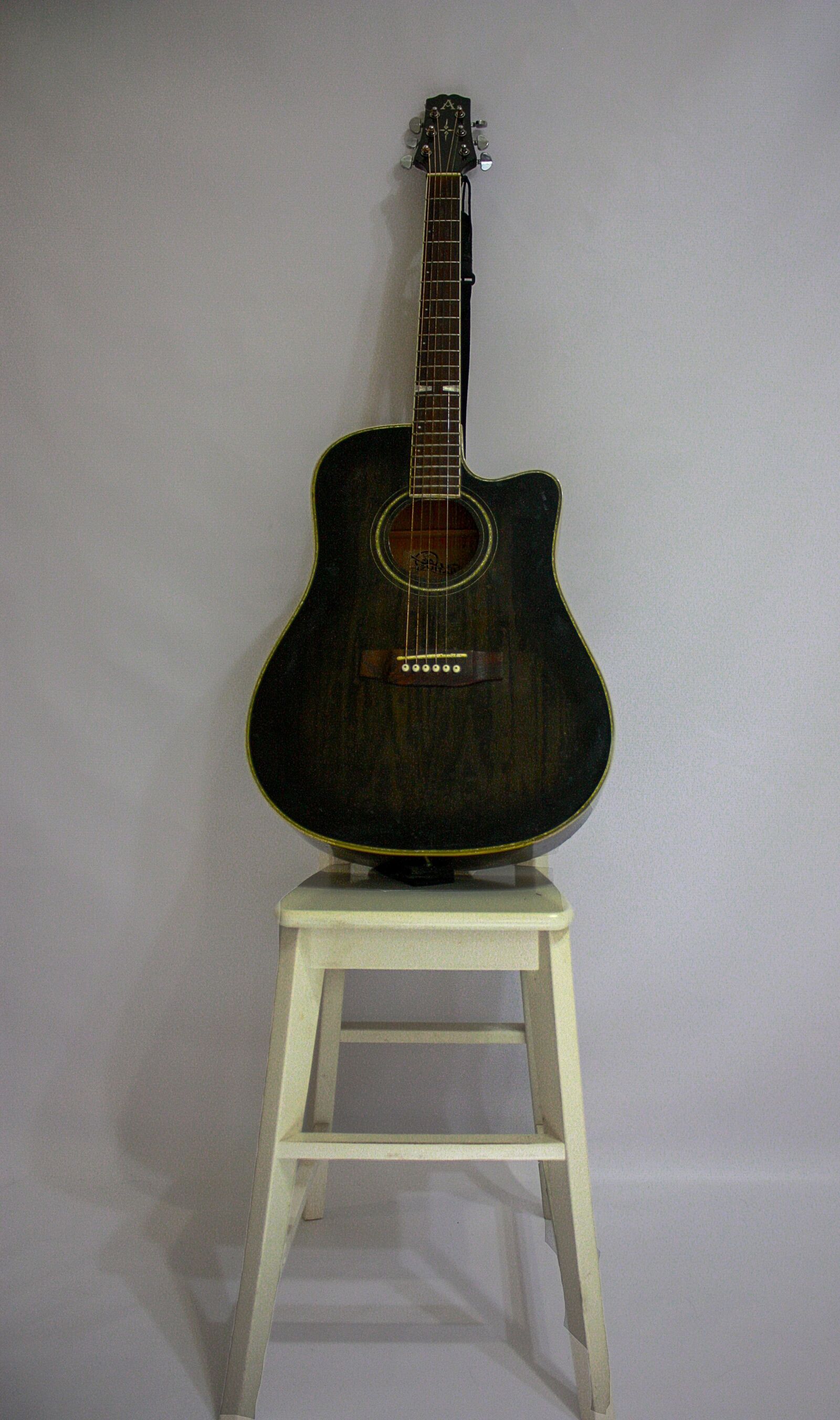 Canon EOS 450D (EOS Rebel XSi / EOS Kiss X2) sample photo. Brown guitar, guitar on photography