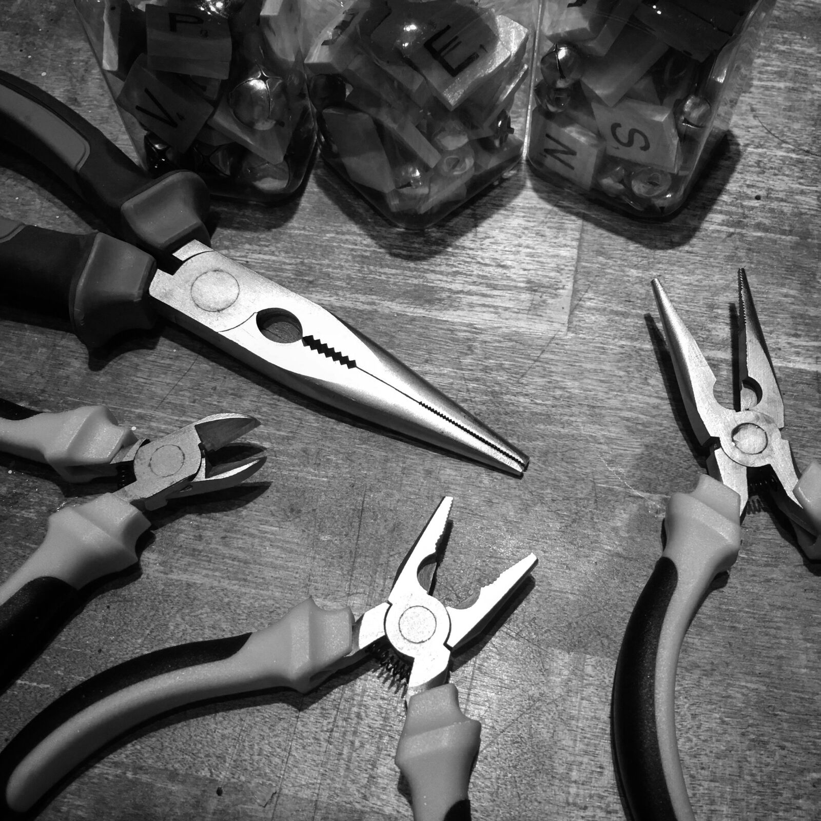 Apple iPhone 6s sample photo. Tools, black and white photography