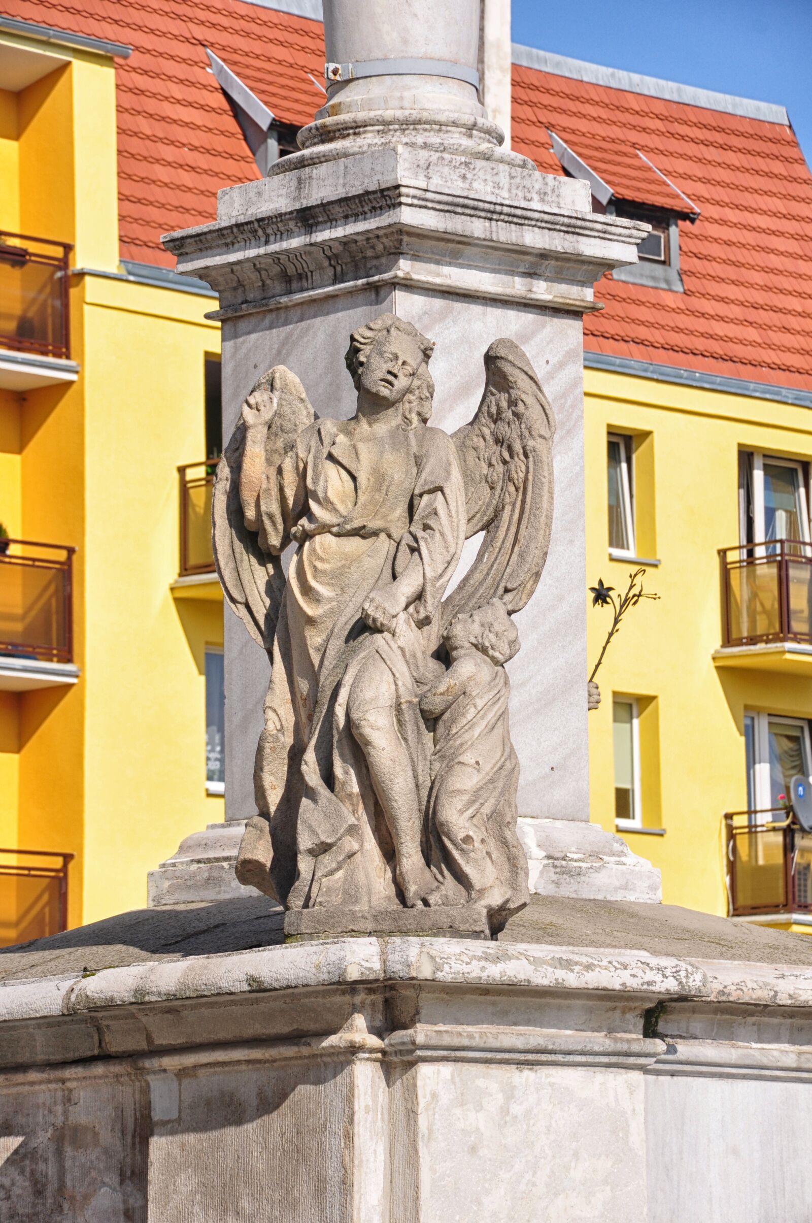 Nikon D90 sample photo. Monument, the market, prudnik photography
