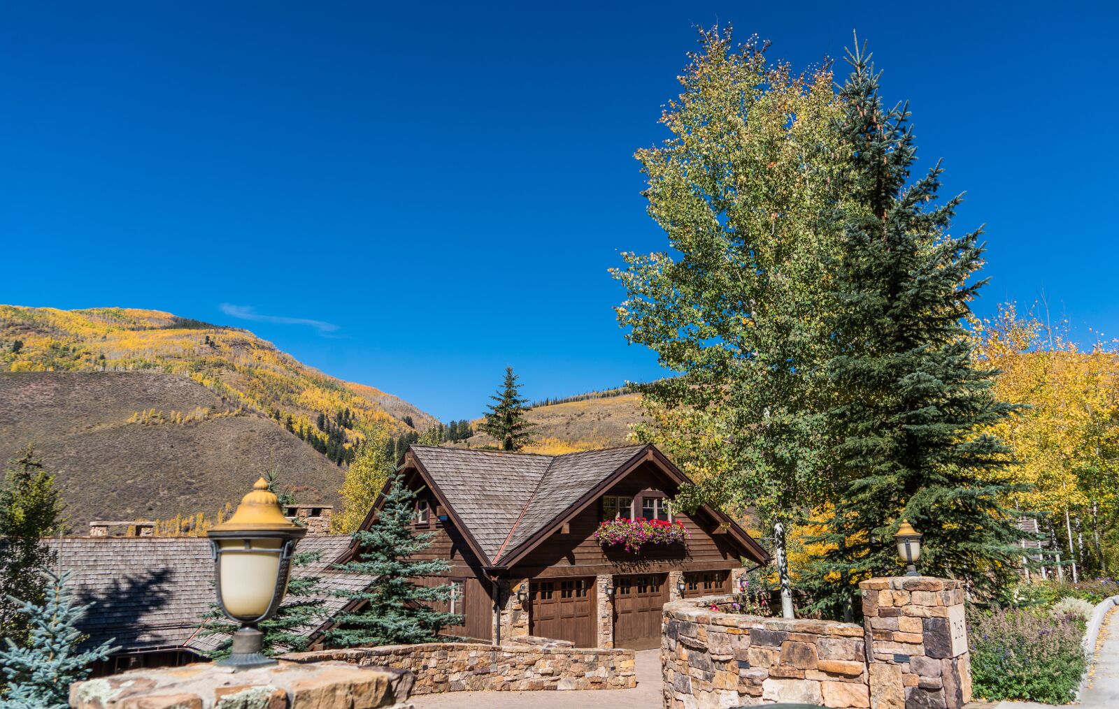 Sony a7R II + Sony FE 24-240mm F3.5-6.3 OSS sample photo. Vail, colorado, foliage photography