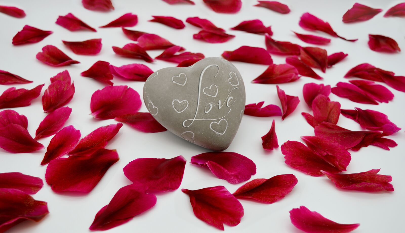 Nikon D3200 sample photo. Petals, red, heart photography