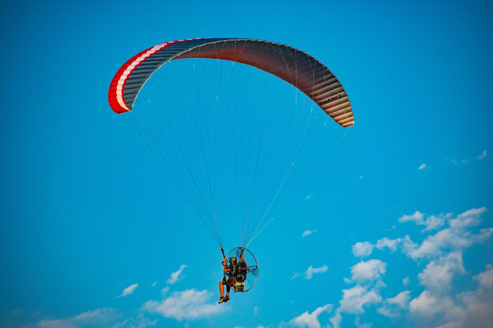 Nikon D3400 sample photo. Paramotor, flight, paragliding photography