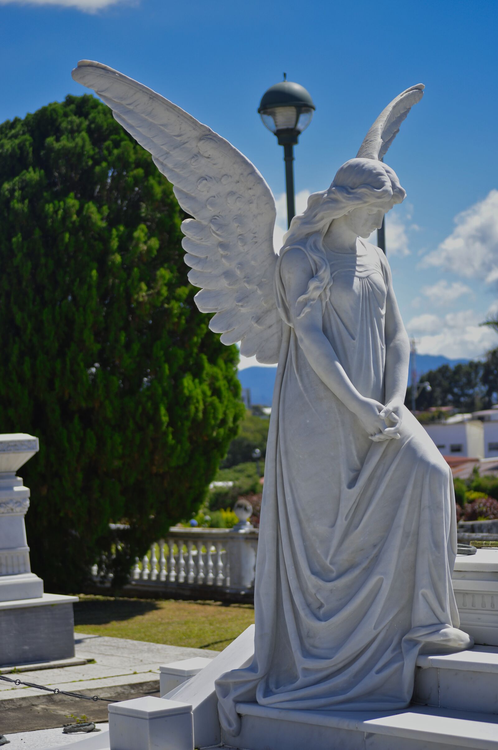 Nikon D3200 sample photo. Costa rica, cemetery, sculpture photography