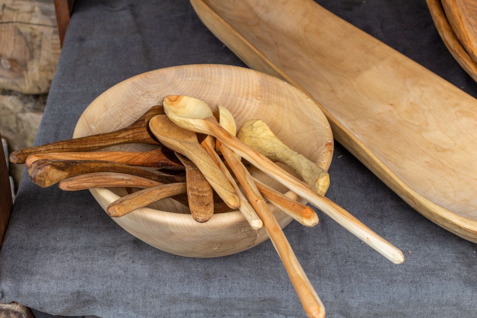 Canon EOS 100D (EOS Rebel SL1 / EOS Kiss X7) sample photo. Wooden spoons, tsp, the photography