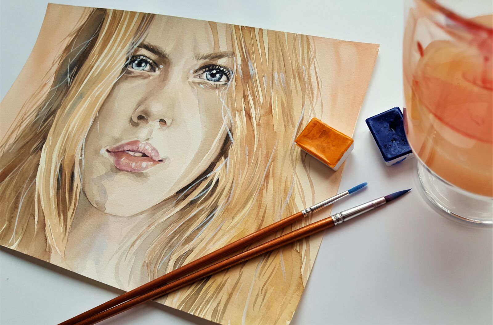 Samsung Galaxy S6 sample photo. Art, painting, watercolor photography