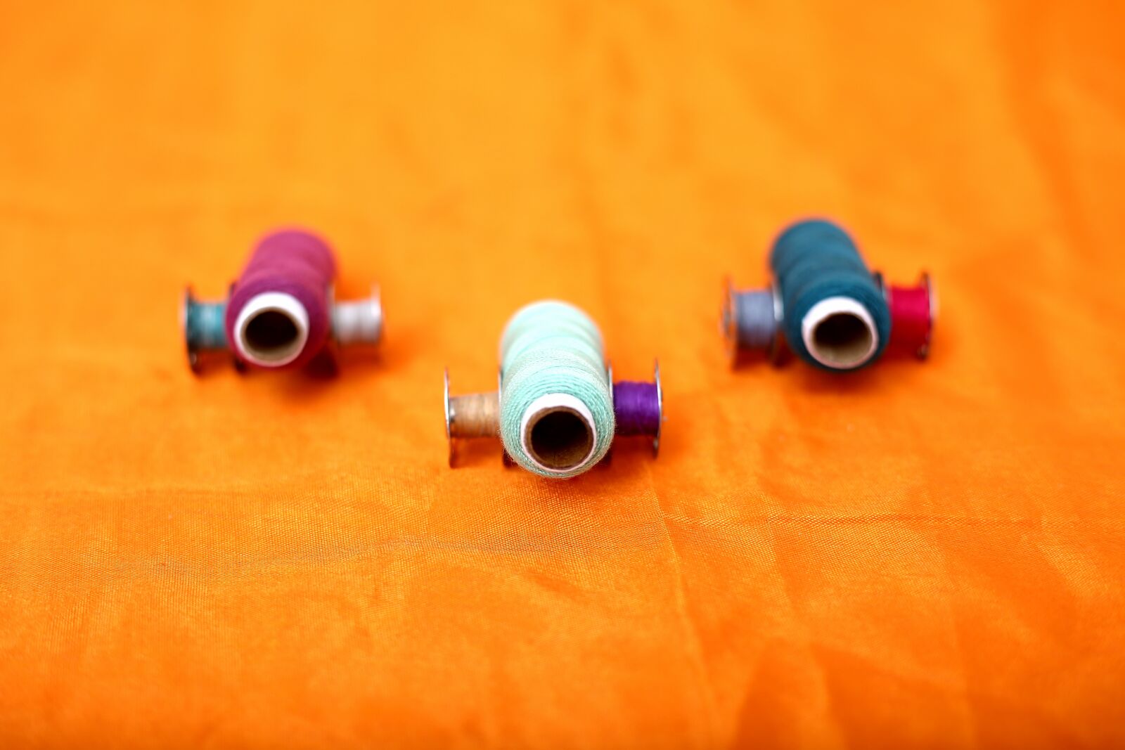 Canon EF 50mm F1.8 STM sample photo. Thread, embroidery, sewing photography
