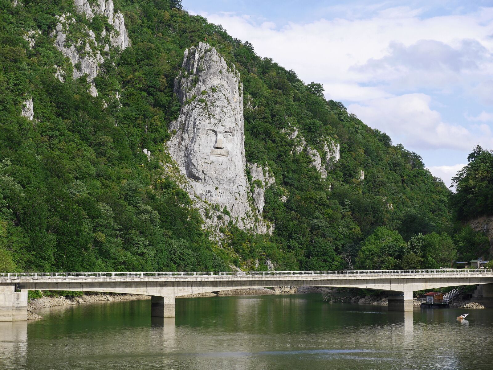 Panasonic Lumix DMC-GH3 sample photo. Relief, king decebalus, rock photography