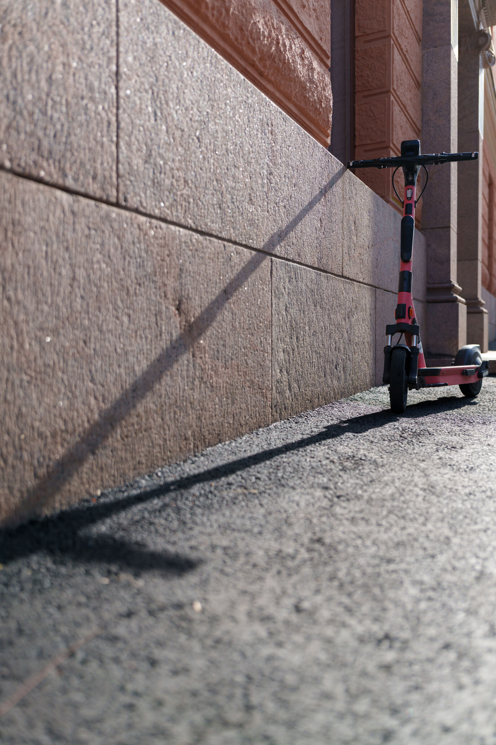 Sigma 28-45mm F1.8 DG DN Art sample photo. Long shadow scooter photography