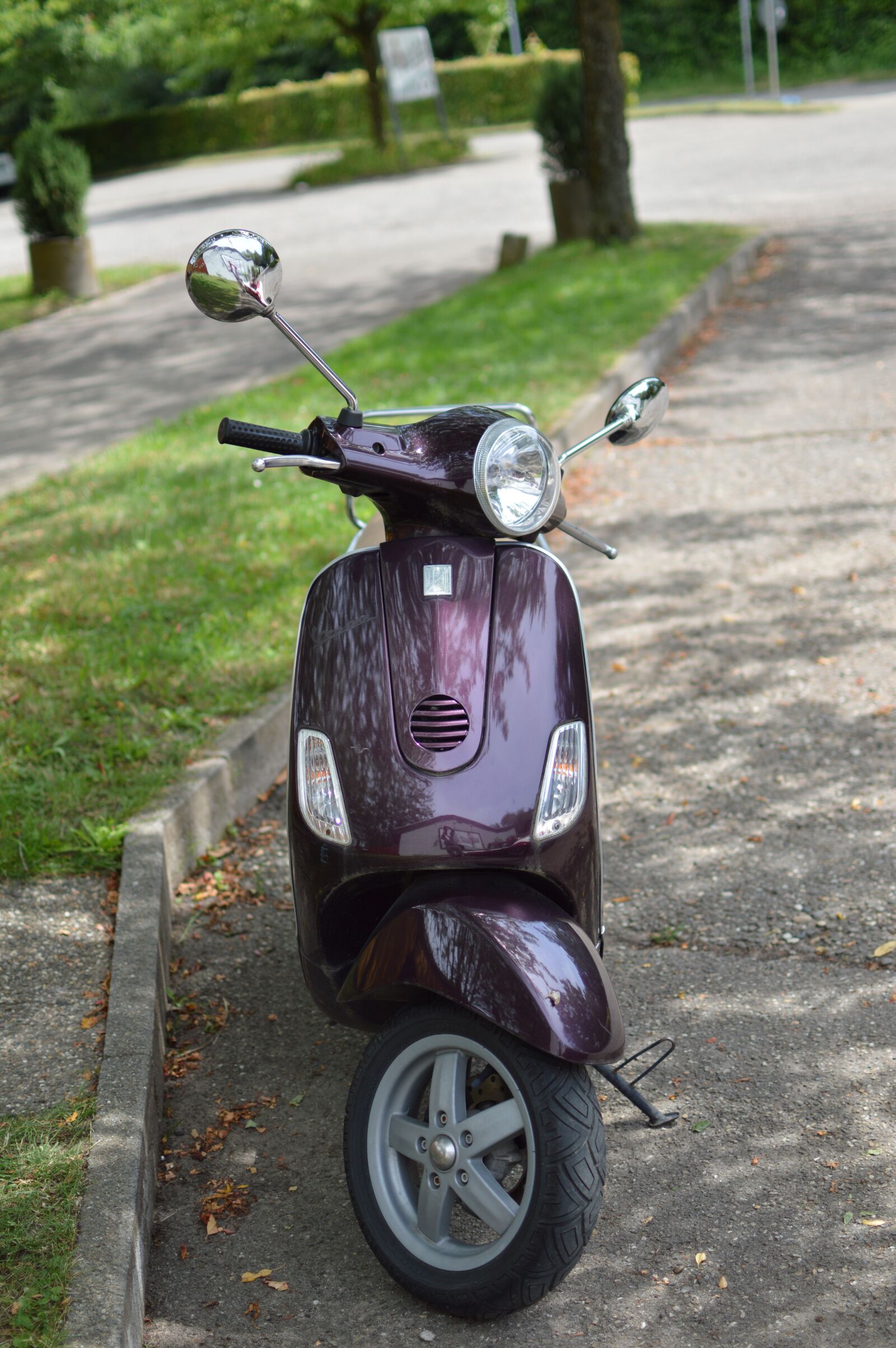 Nikon D3200 sample photo. Vespa, roller, vehicle photography