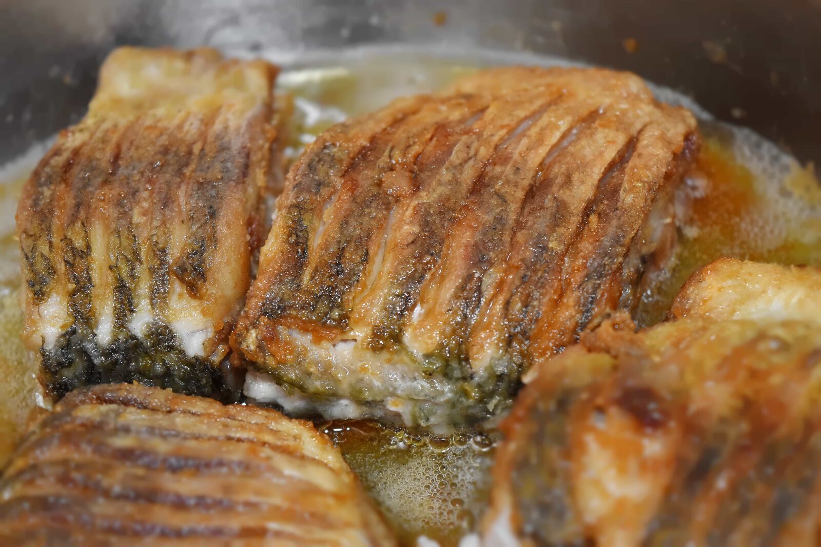 Nikon D5500 sample photo. Cholesterol, fish, meat, roasting photography