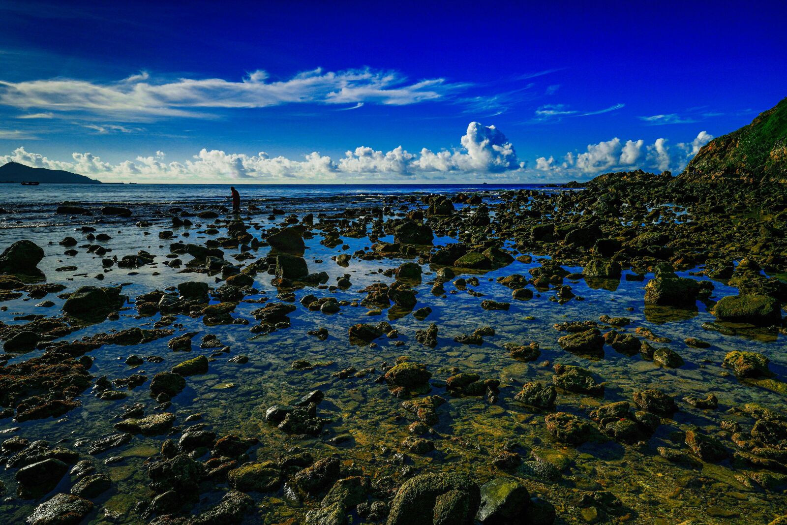 Sony a7R IV sample photo. The sea, blue sky photography