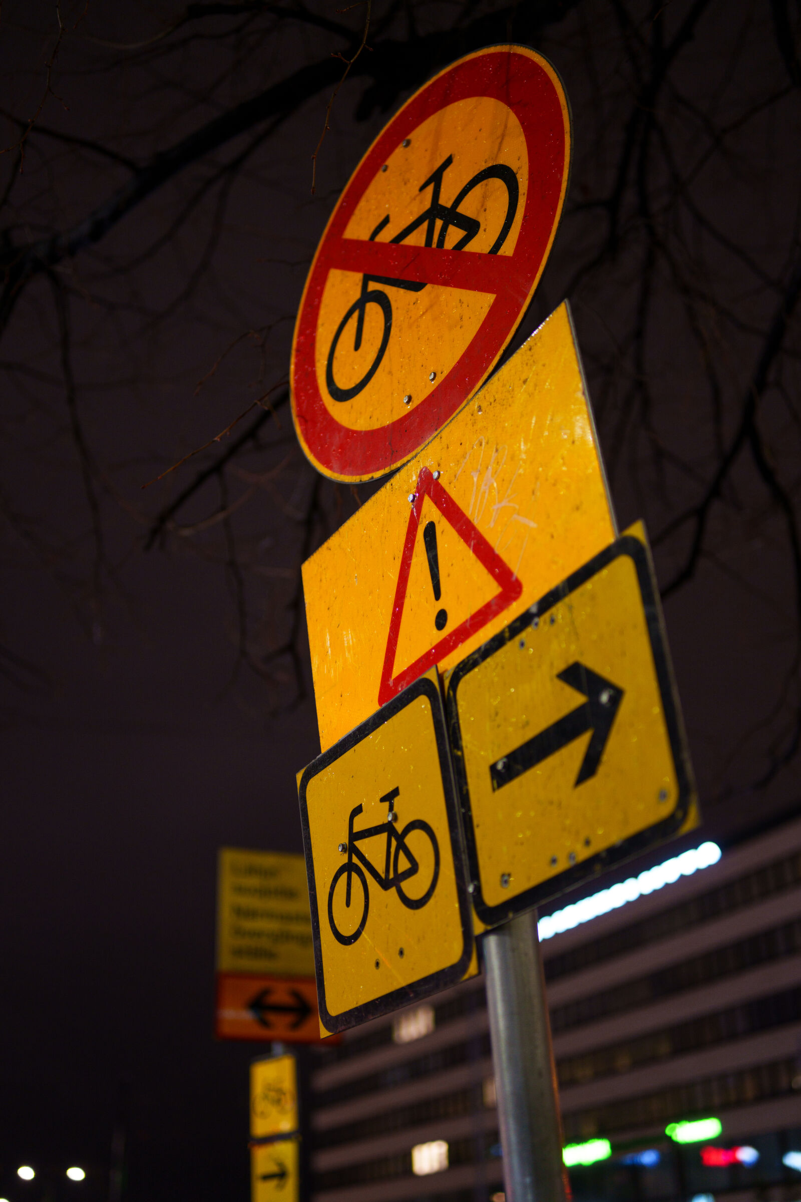 Samyang AF 35mm F1.4 P sample photo. No way for bicycles photography