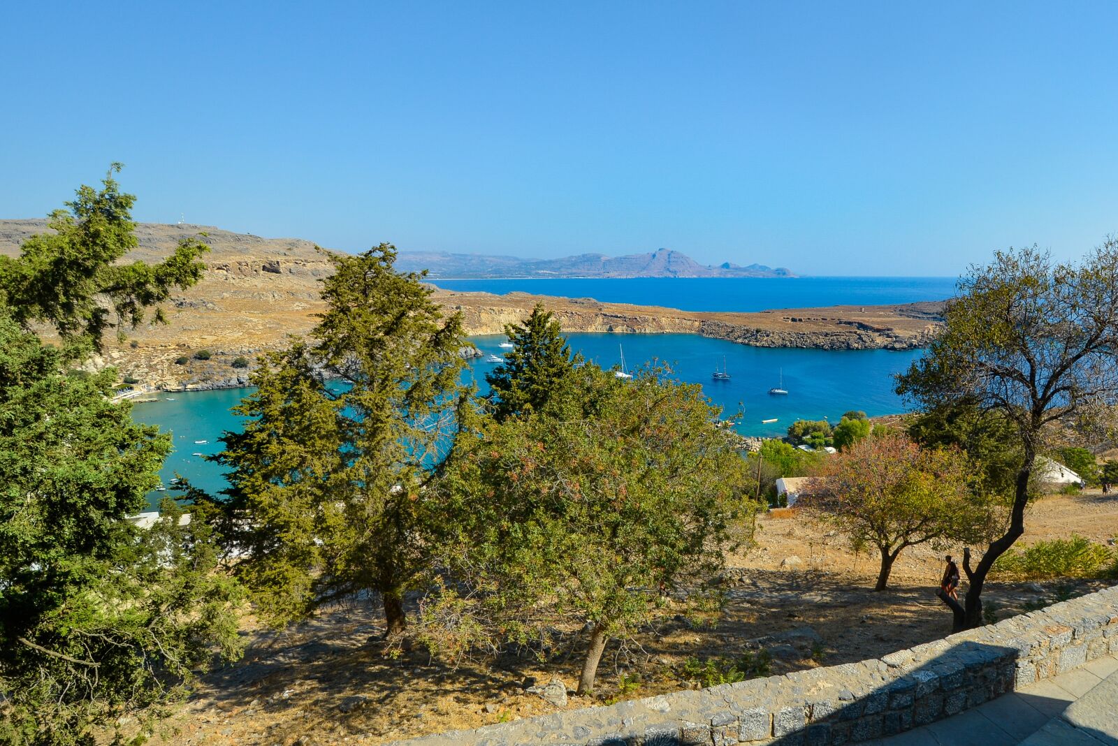 Nikon D5200 sample photo. Rhodes, greece, lindos photography