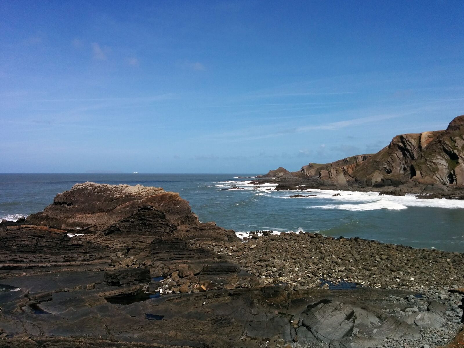 LG Nexus 5 sample photo. Sea, rock, seascape photography