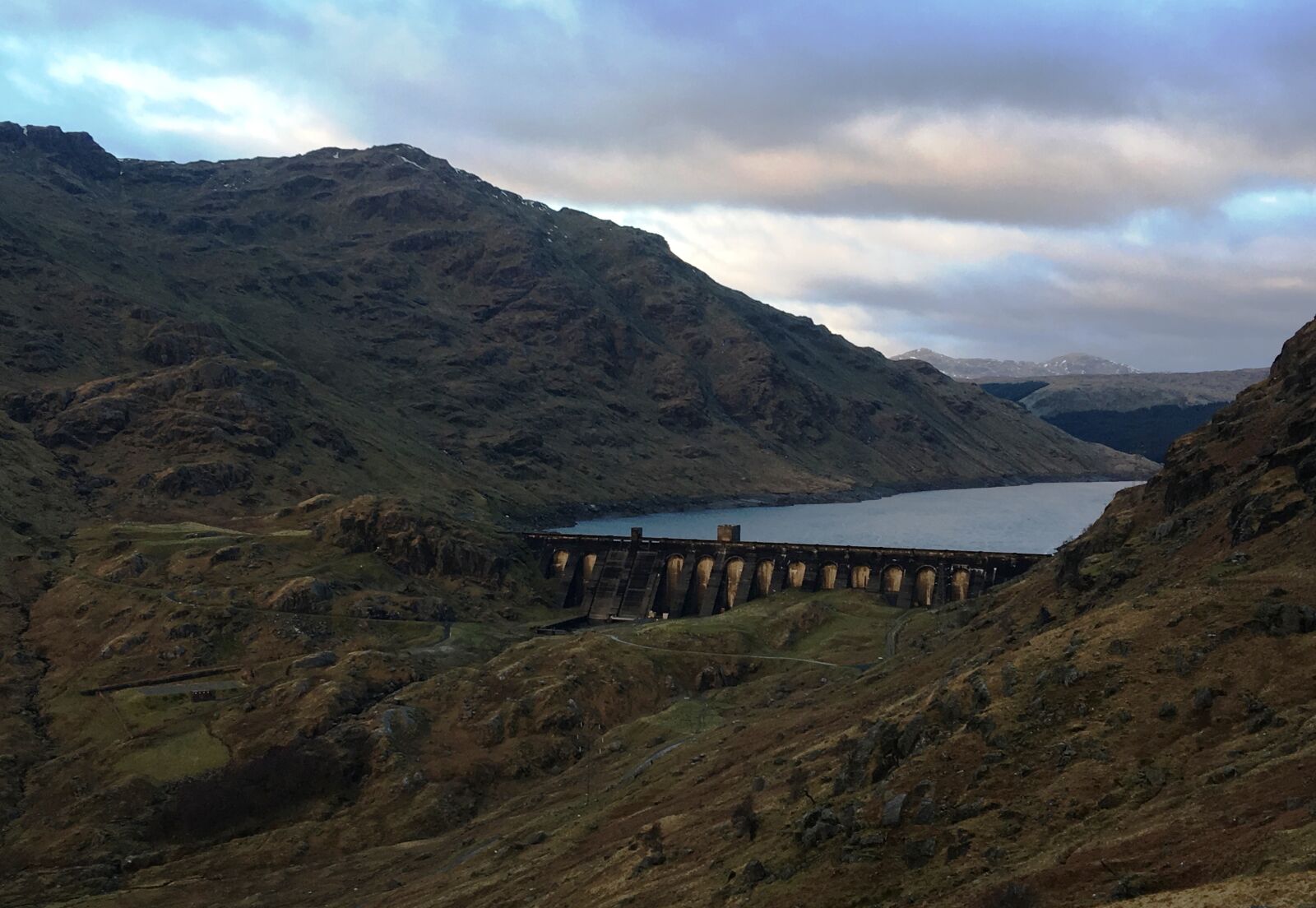 Apple iPhone 6s Plus sample photo. Dam, loch, sloy photography