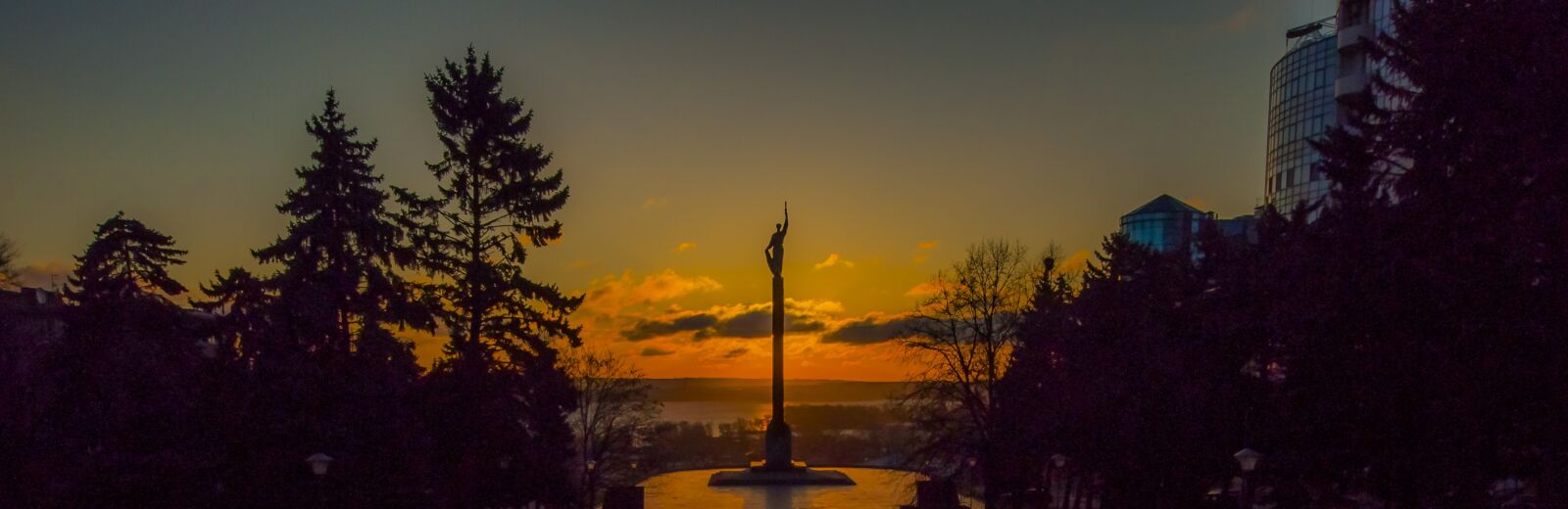 Nikon D90 sample photo. Sunset, dawn, panoramic photography