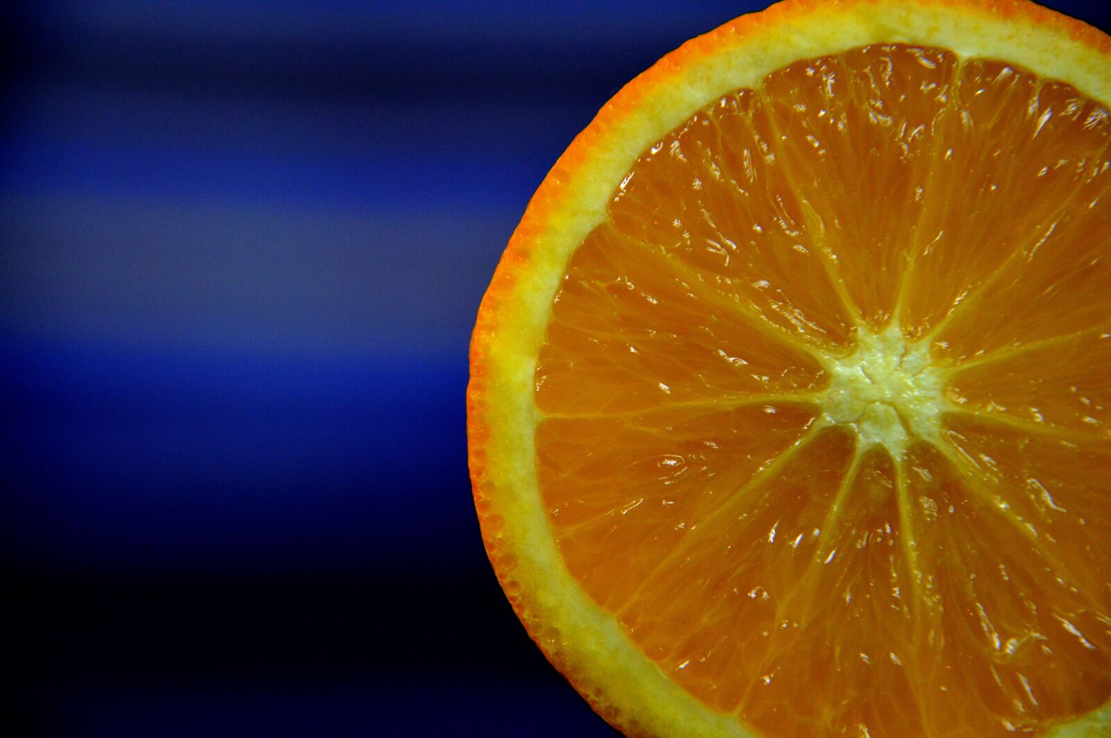 Nikon D3200 sample photo. Orange, fruit, the rays photography