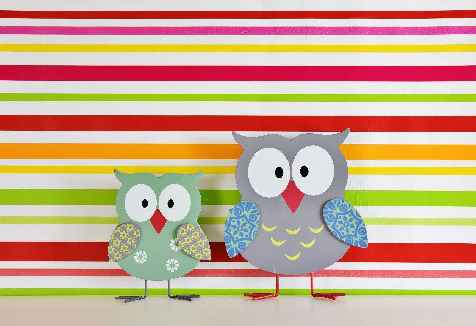 Nikon D7200 sample photo. Owls, colorful, wood photography